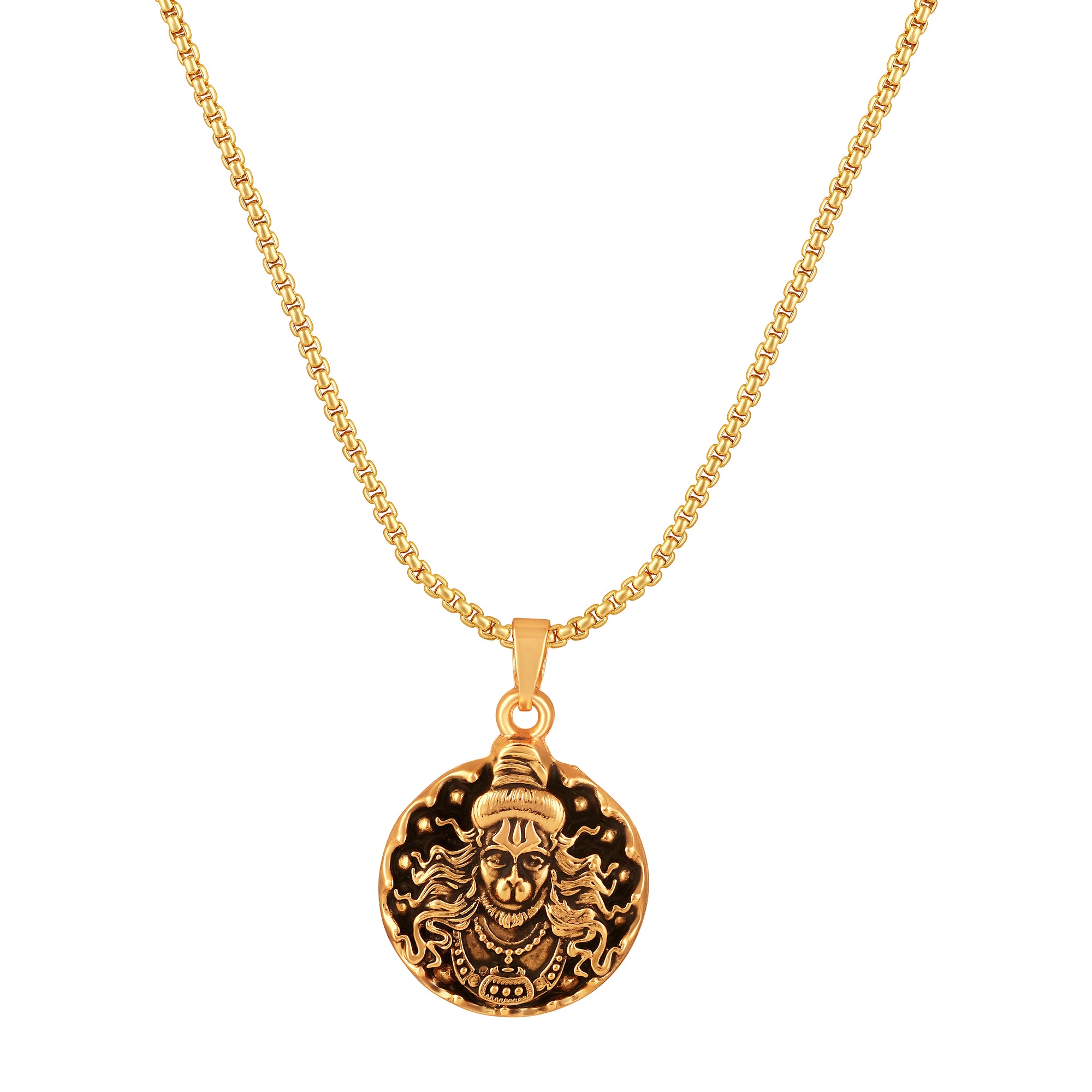 Bajrangbali Hanuman Pendant with Chain