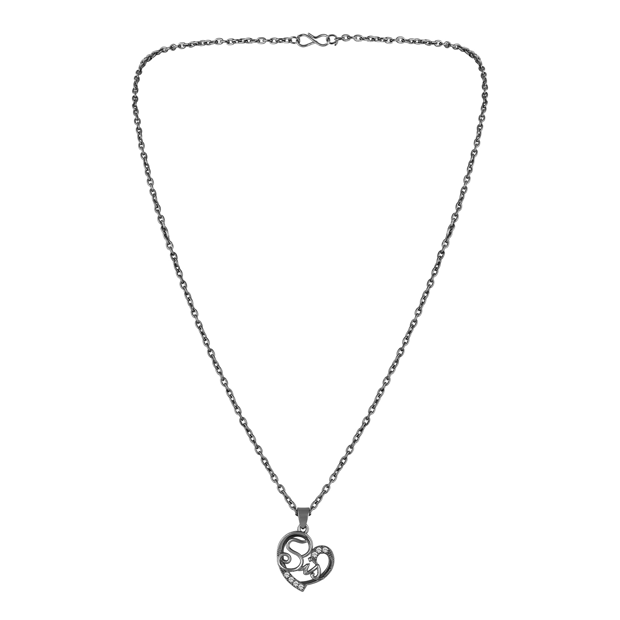 Love You Sis Heart Pendant