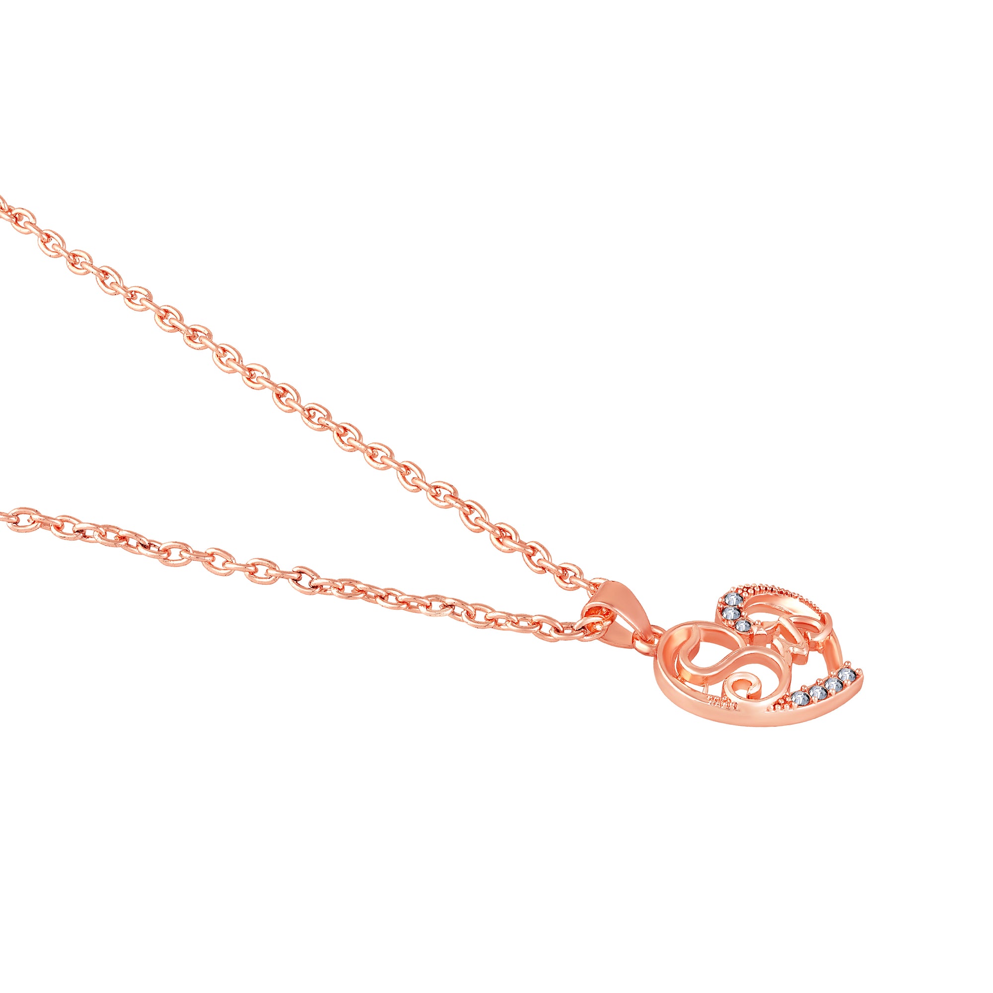 Love You Sis Heart Pendant