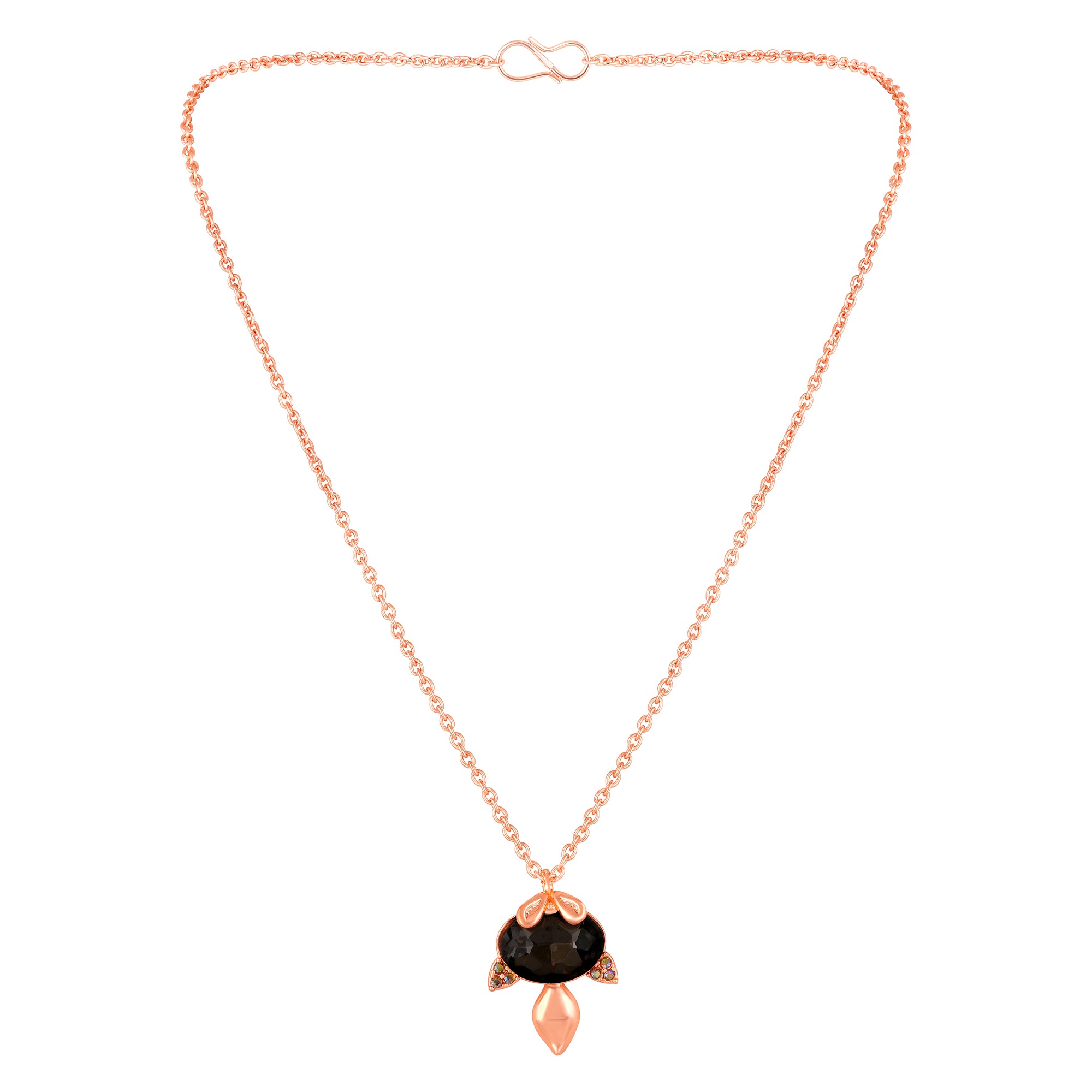 Simple and Elegant Tortoise-Style Pendant Chain