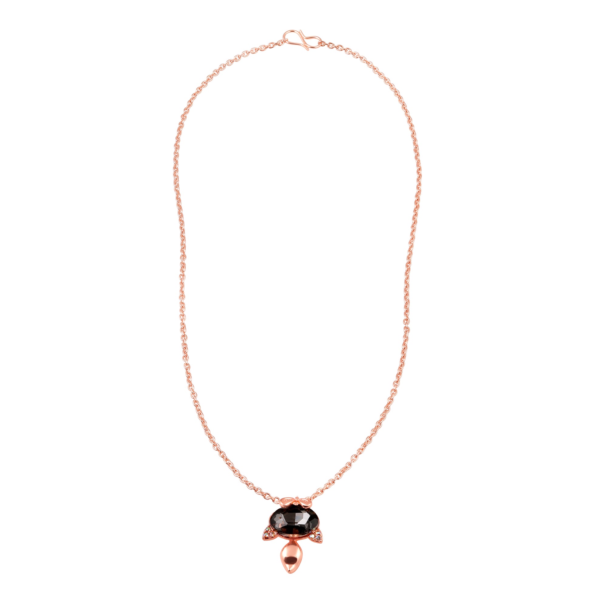 Simple and Elegant Tortoise-Style Pendant Chain