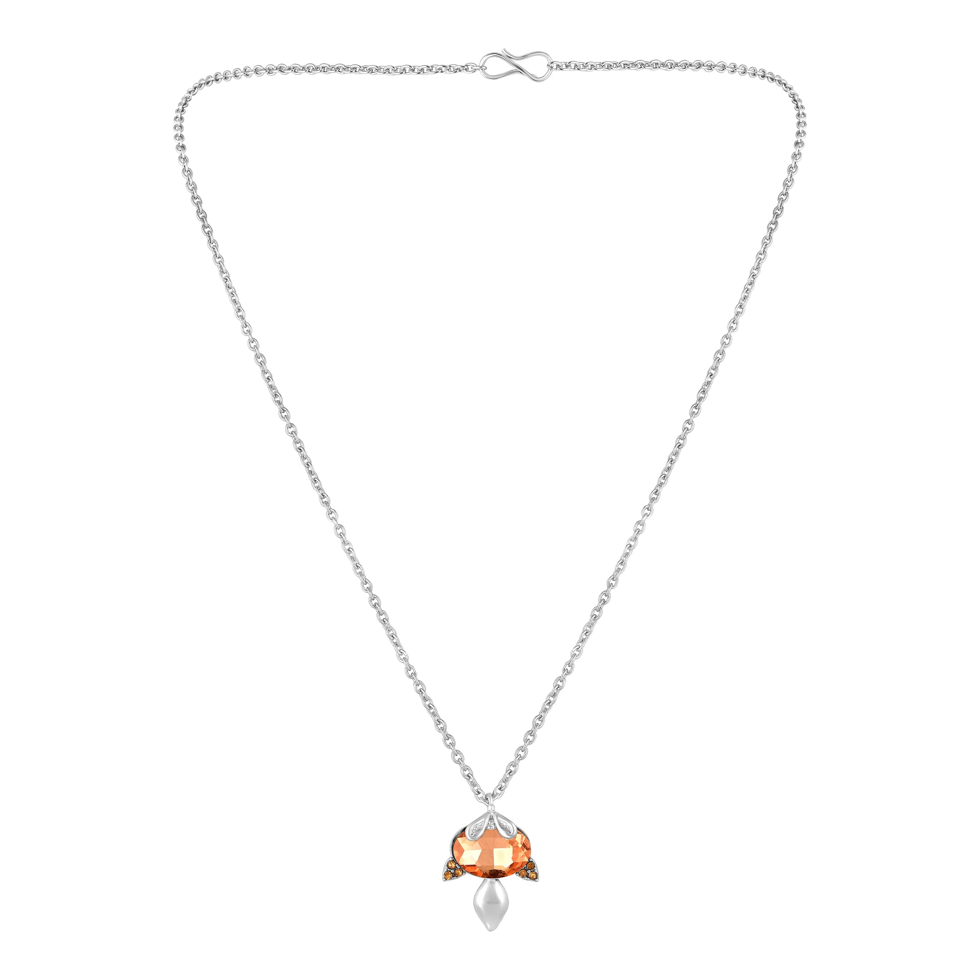 Simple and Elegant Tortoise-Style Pendant Chain