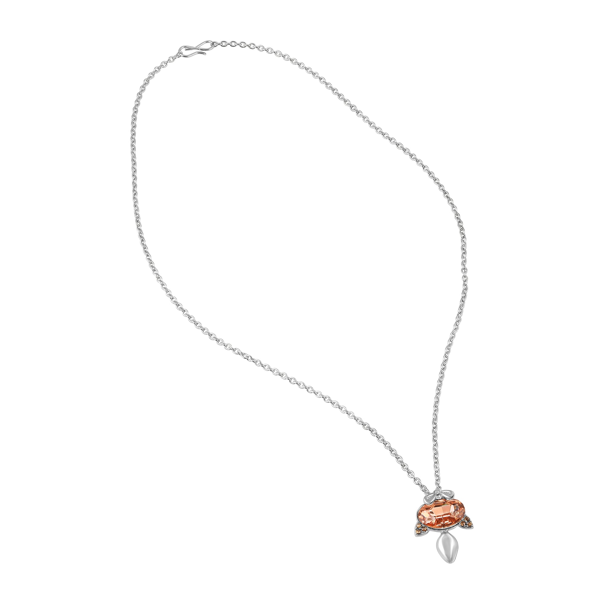 Simple and Elegant Tortoise-Style Pendant Chain