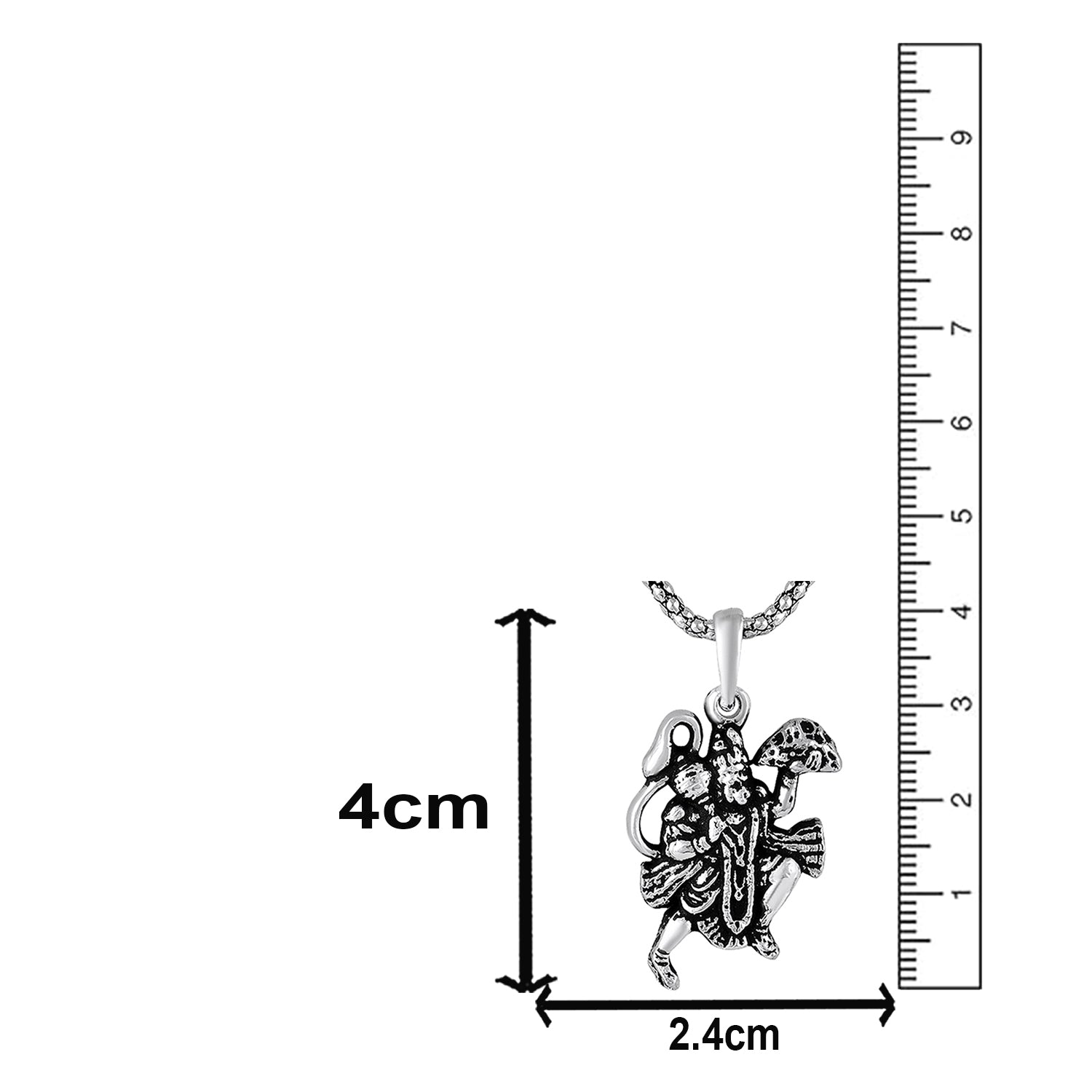 God Hanuman Pendant Locket with Chain