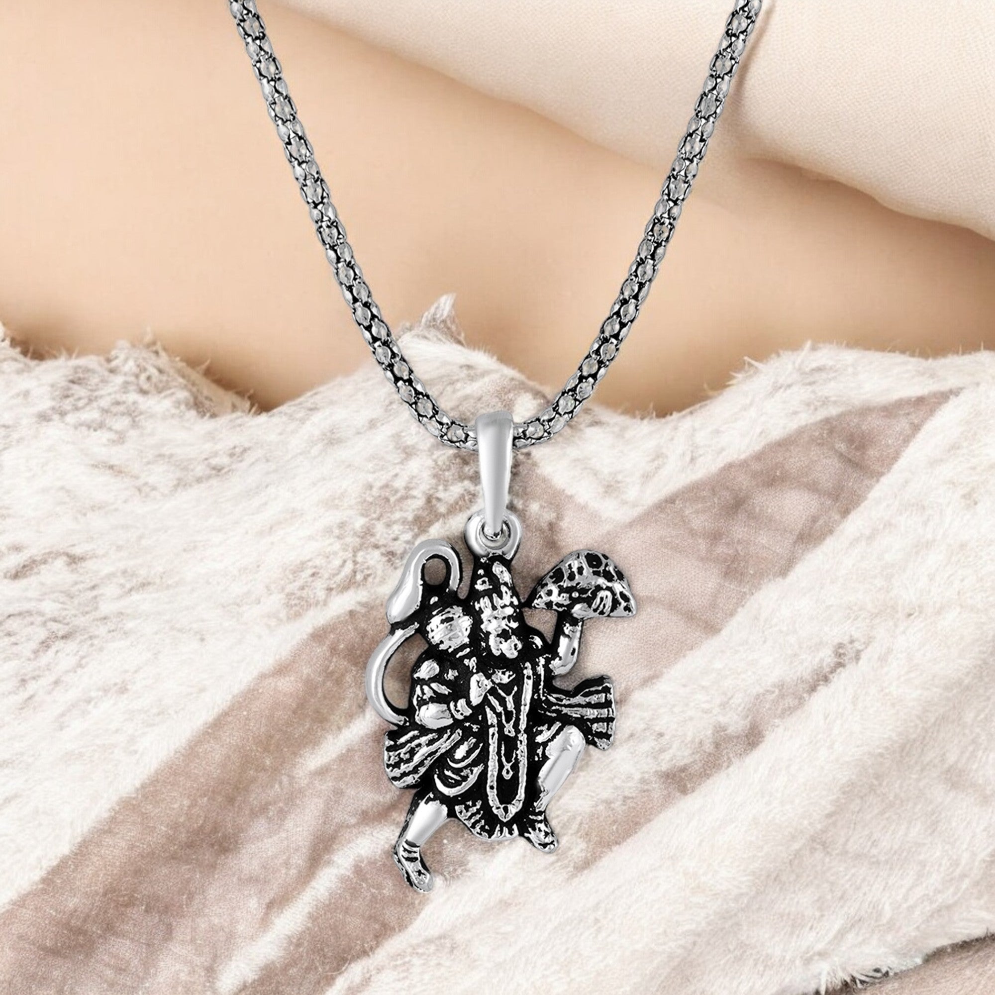 God Hanuman Pendant Locket with Chain