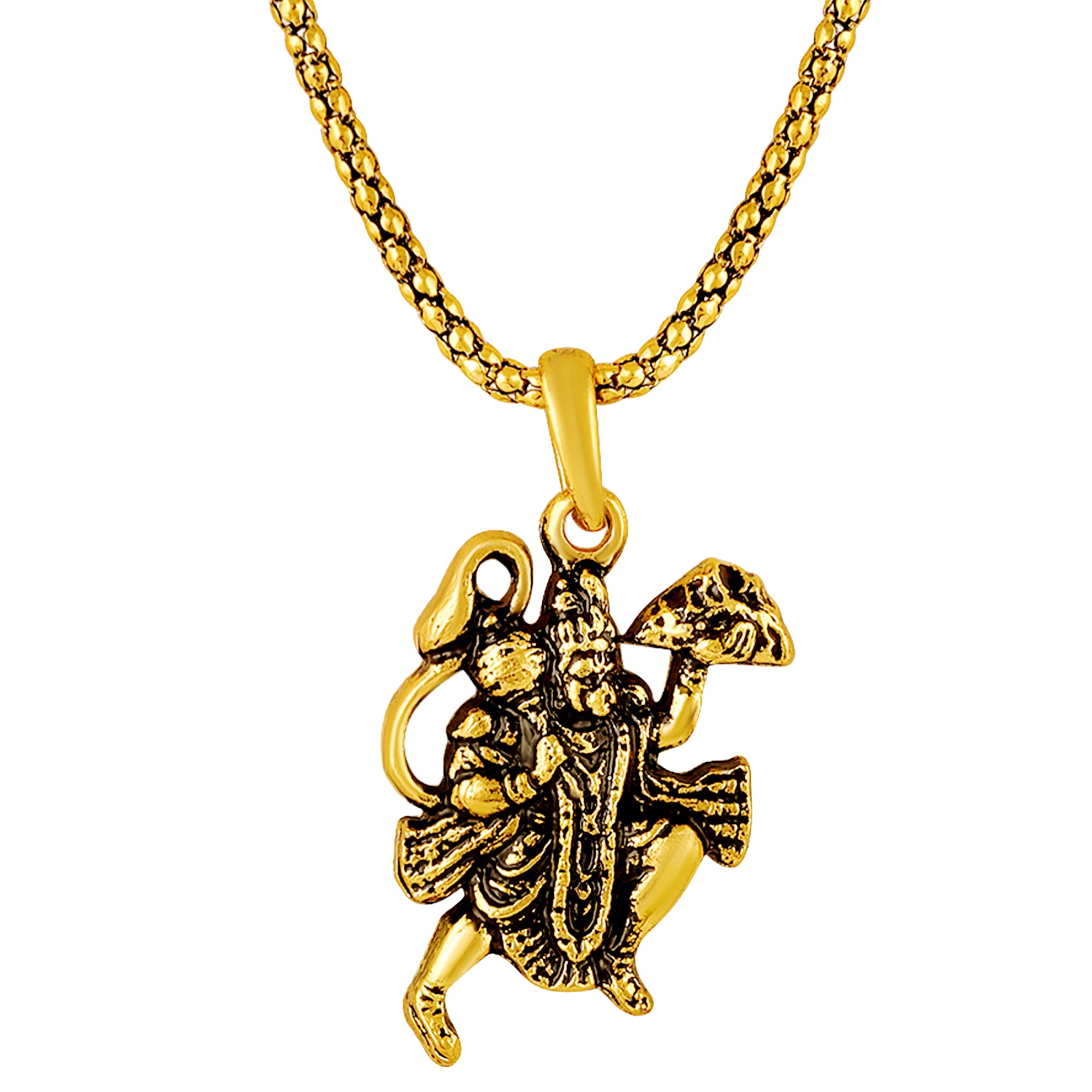 God Hanuman Pendant Locket with Chain