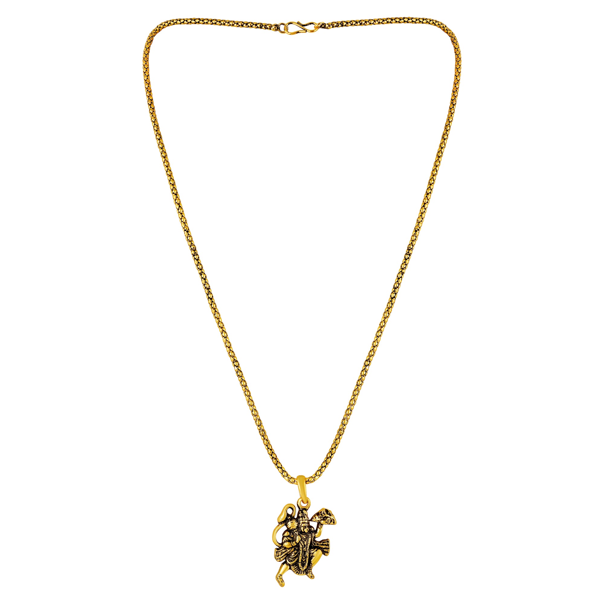God Hanuman Pendant Locket with Chain
