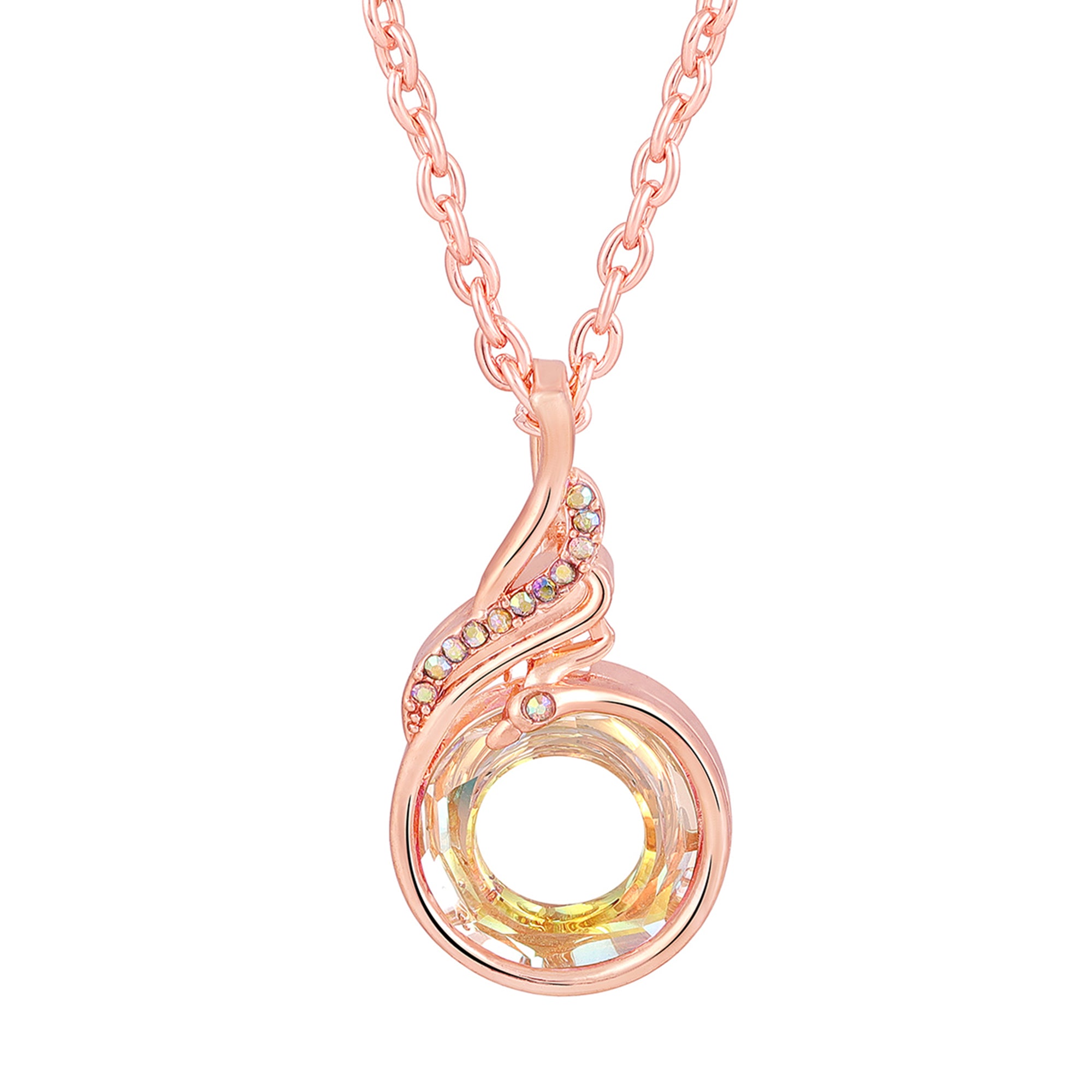 Elegant Rose Gold Round