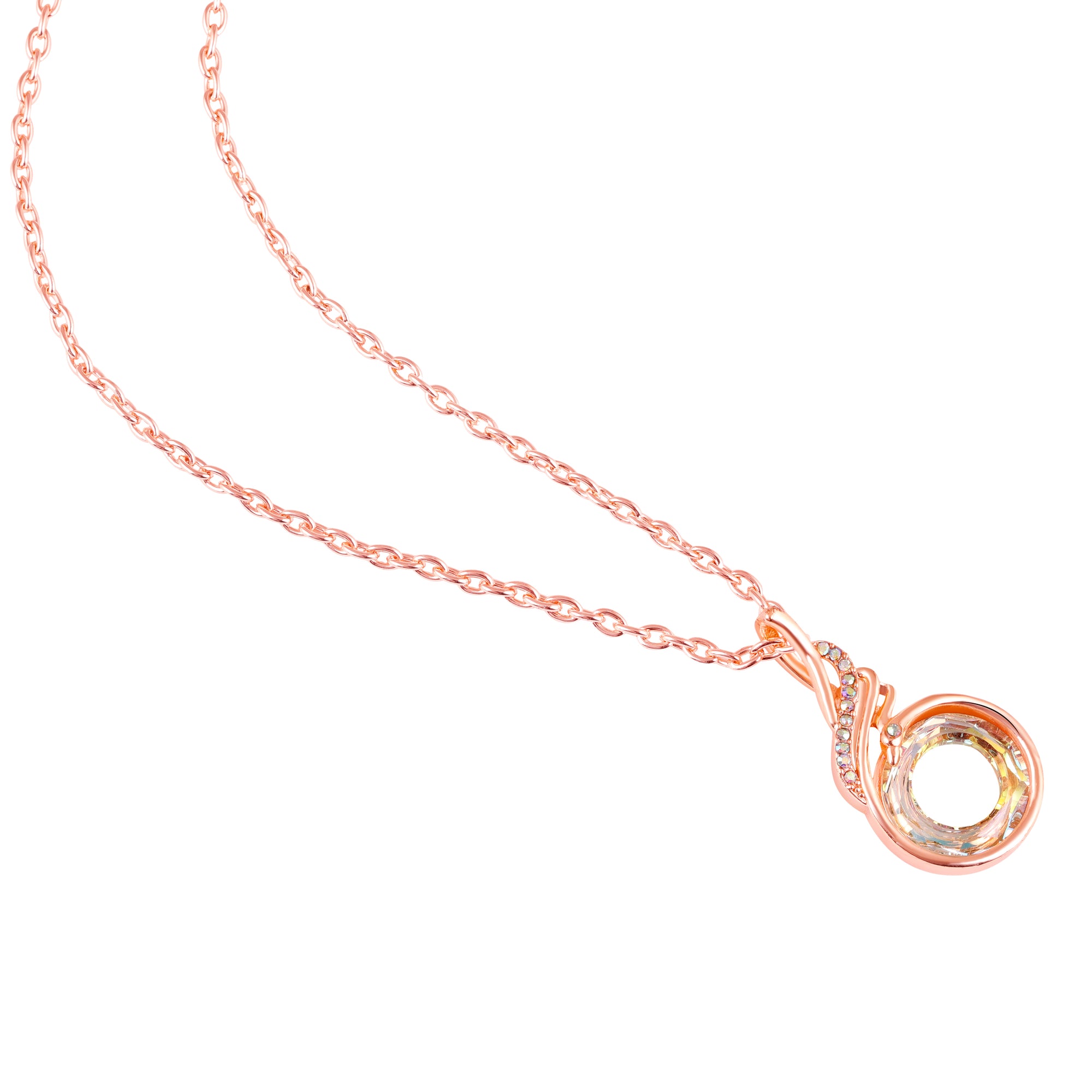 Elegant Rose Gold Round
