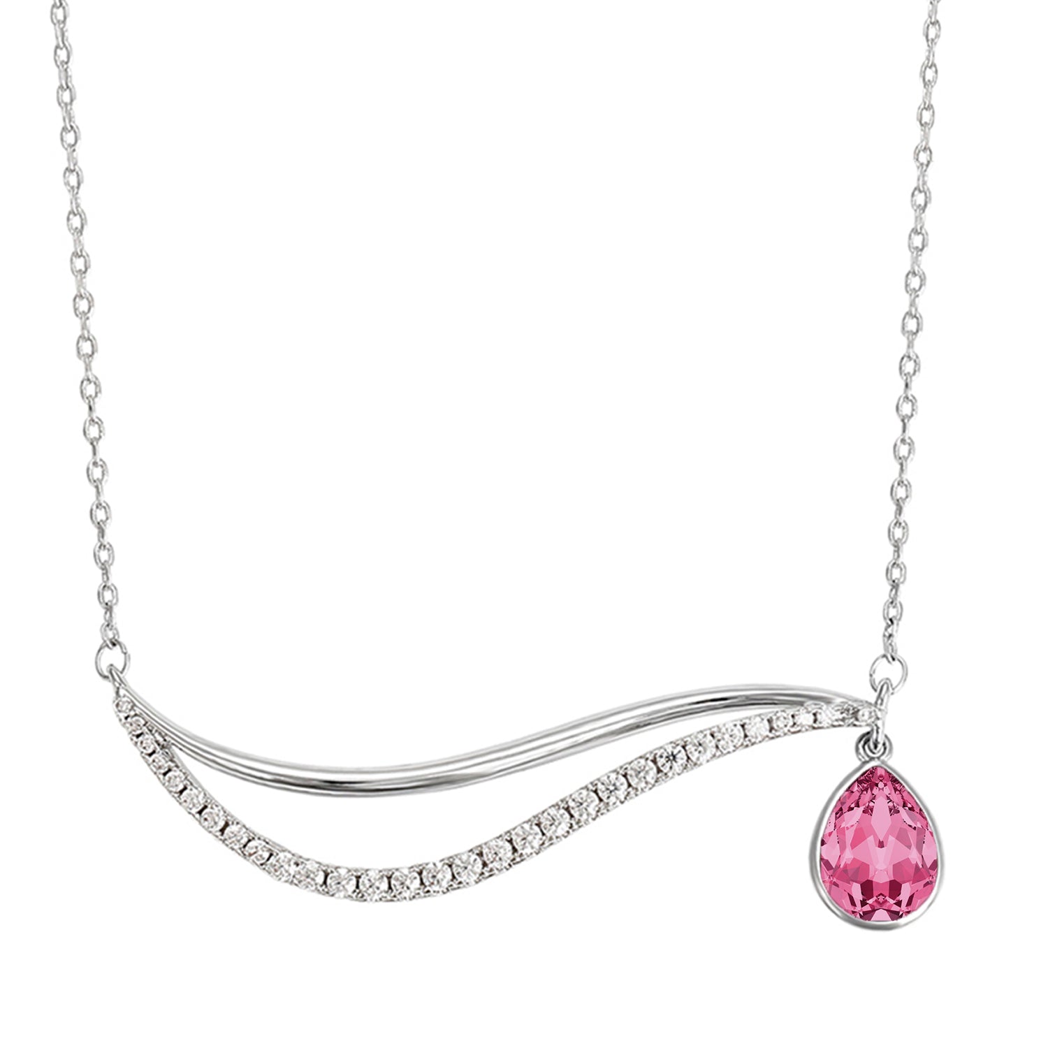 Valentine Cubic Zirconia Pendant Necklace