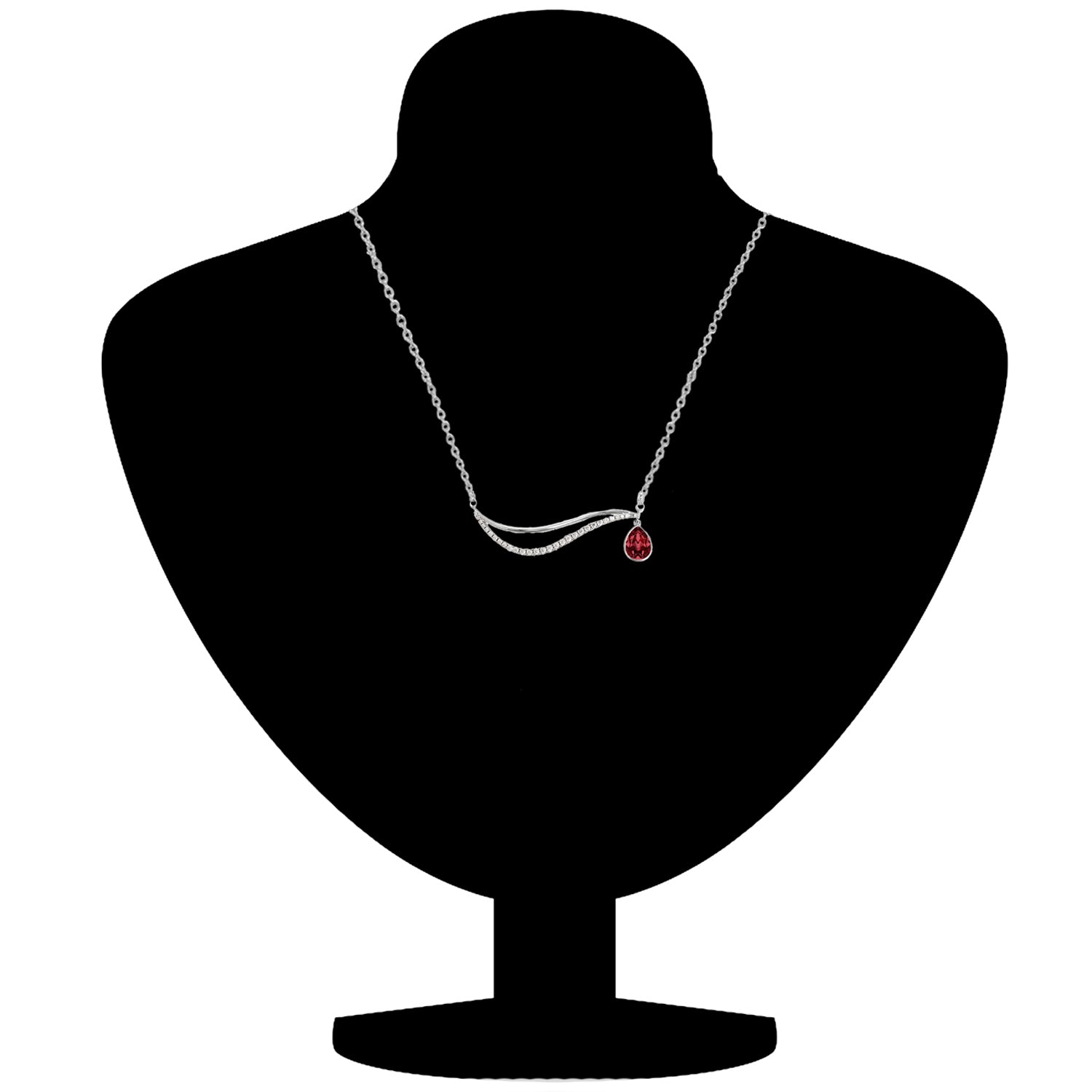 Valentine Cubic Zirconia Pendant Necklace