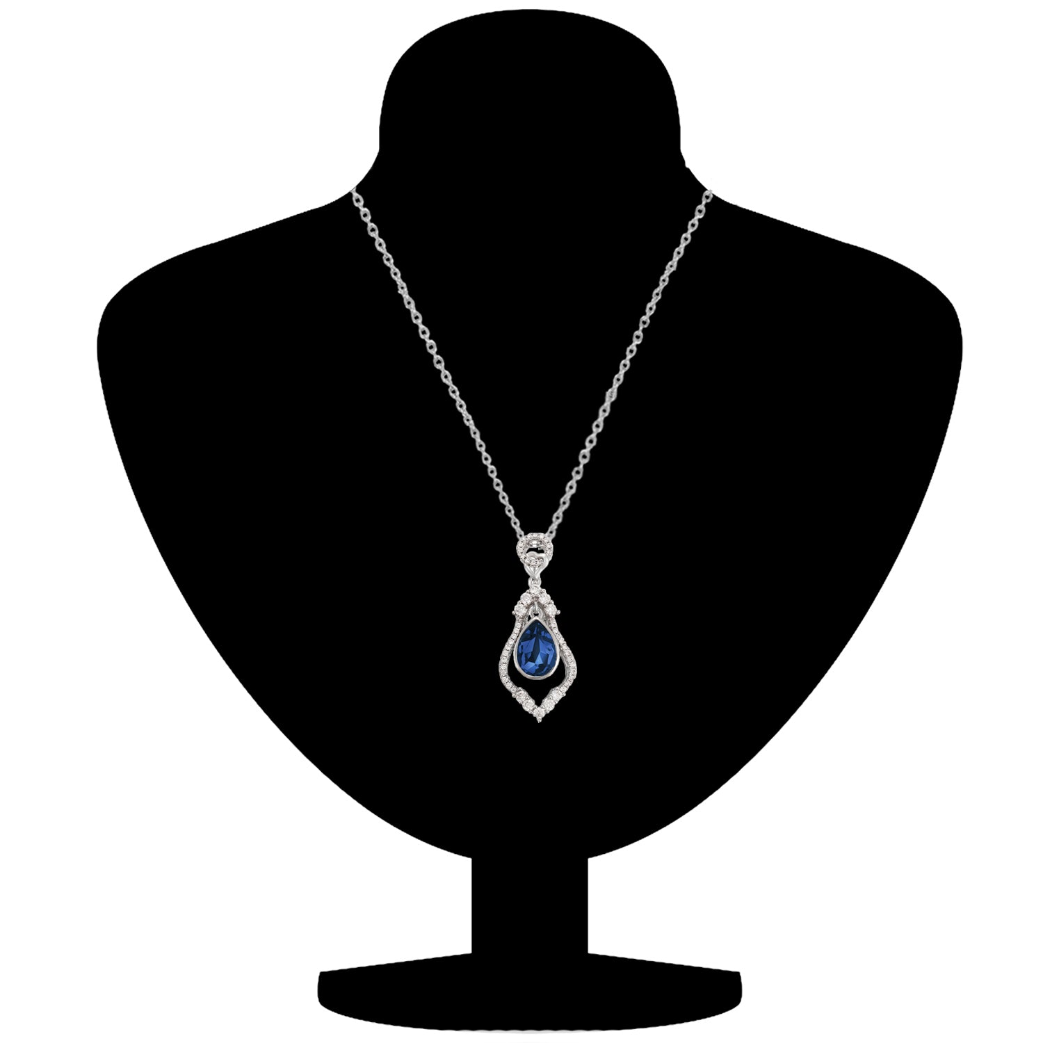 Valentine Designer Solitaire Cubic Zirconia Pendant