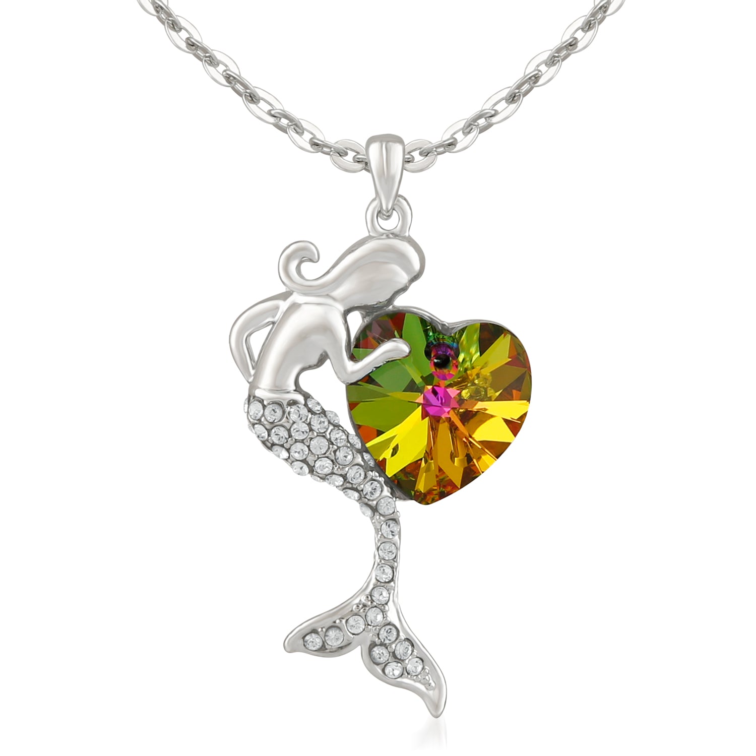 Valentine Heart Cubic Zirconia Pendant
