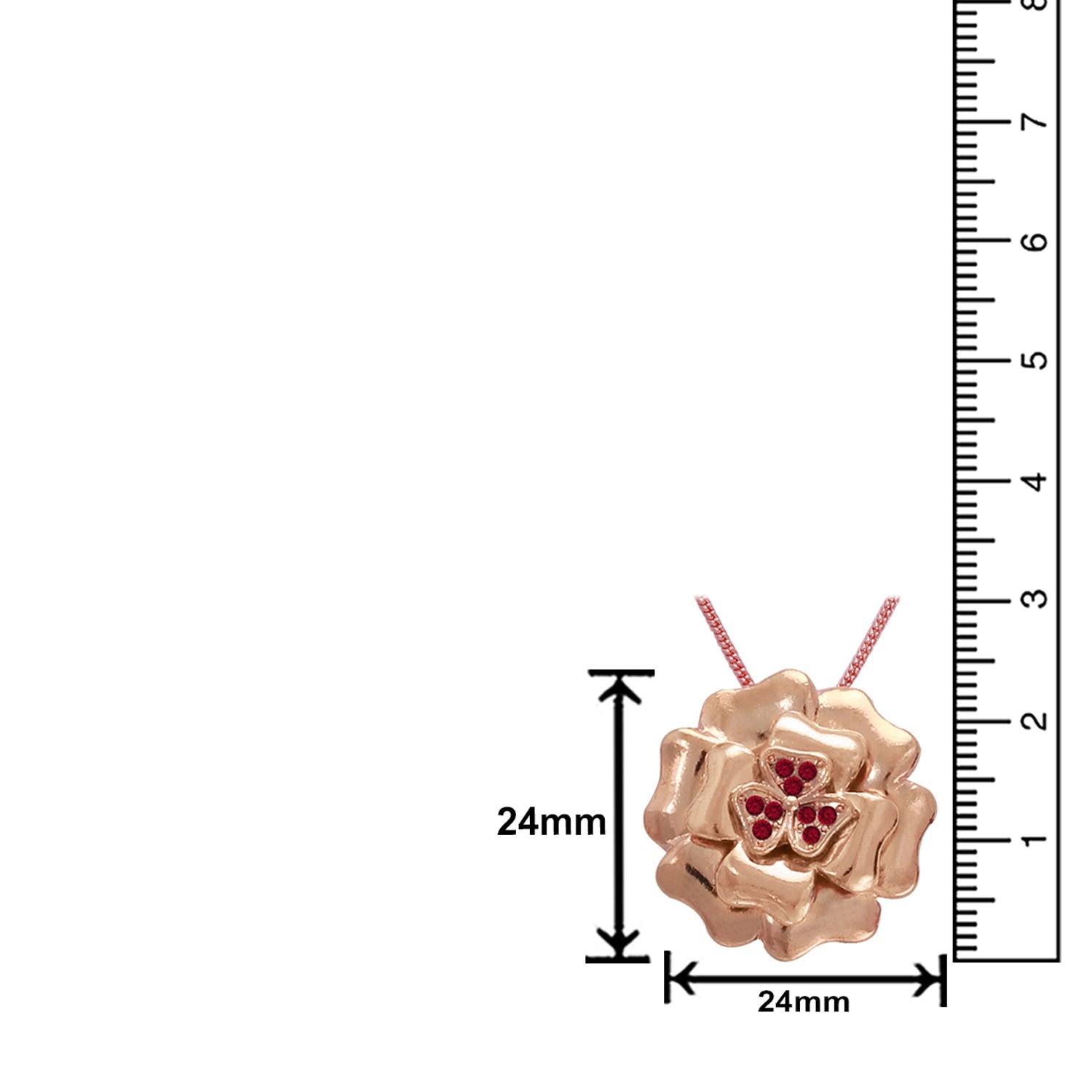 Floral Heart Pendant