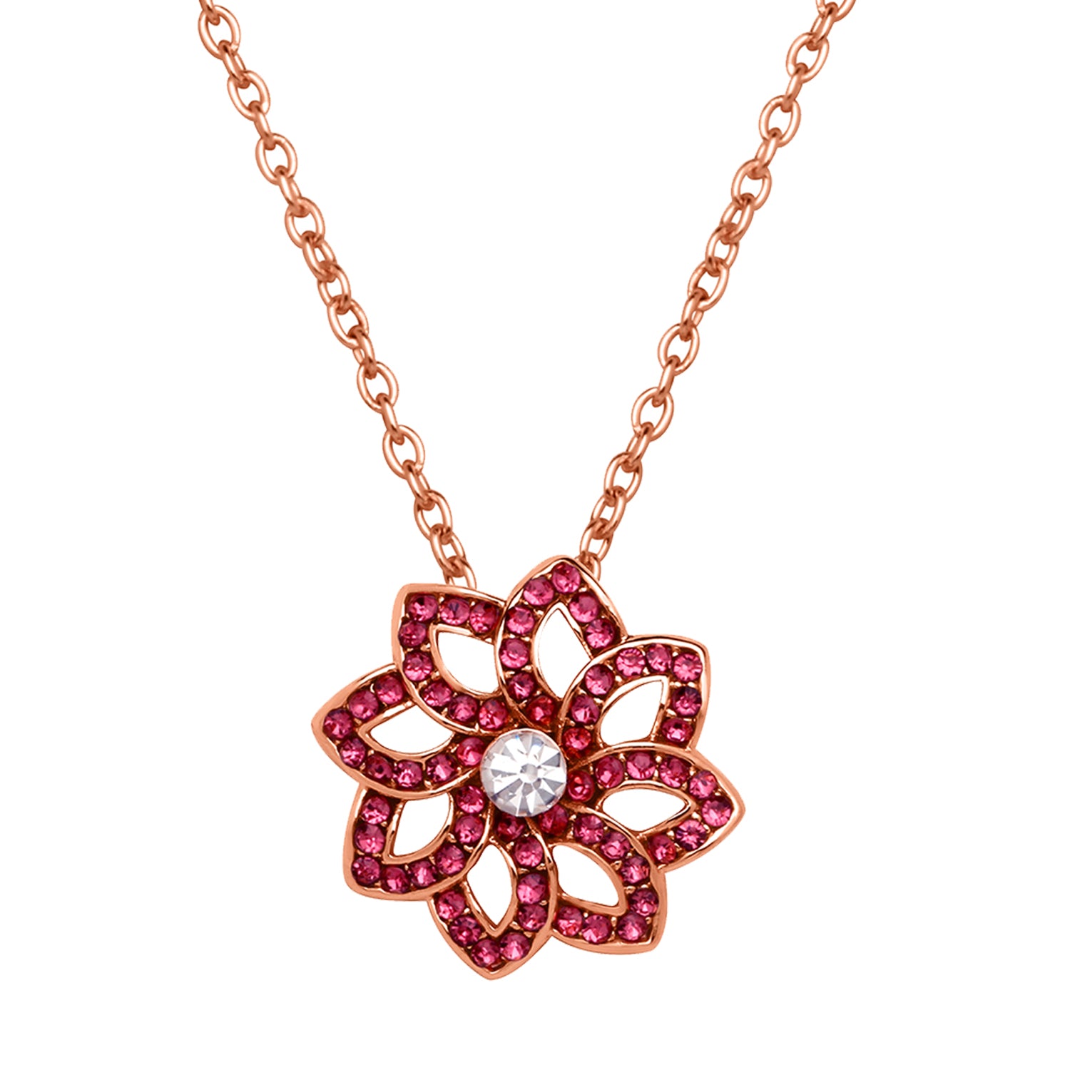 Classic Floral Love Pendant