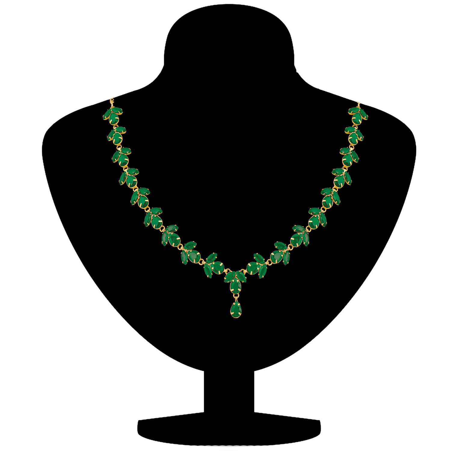 Elegant Designer Crystal Necklace