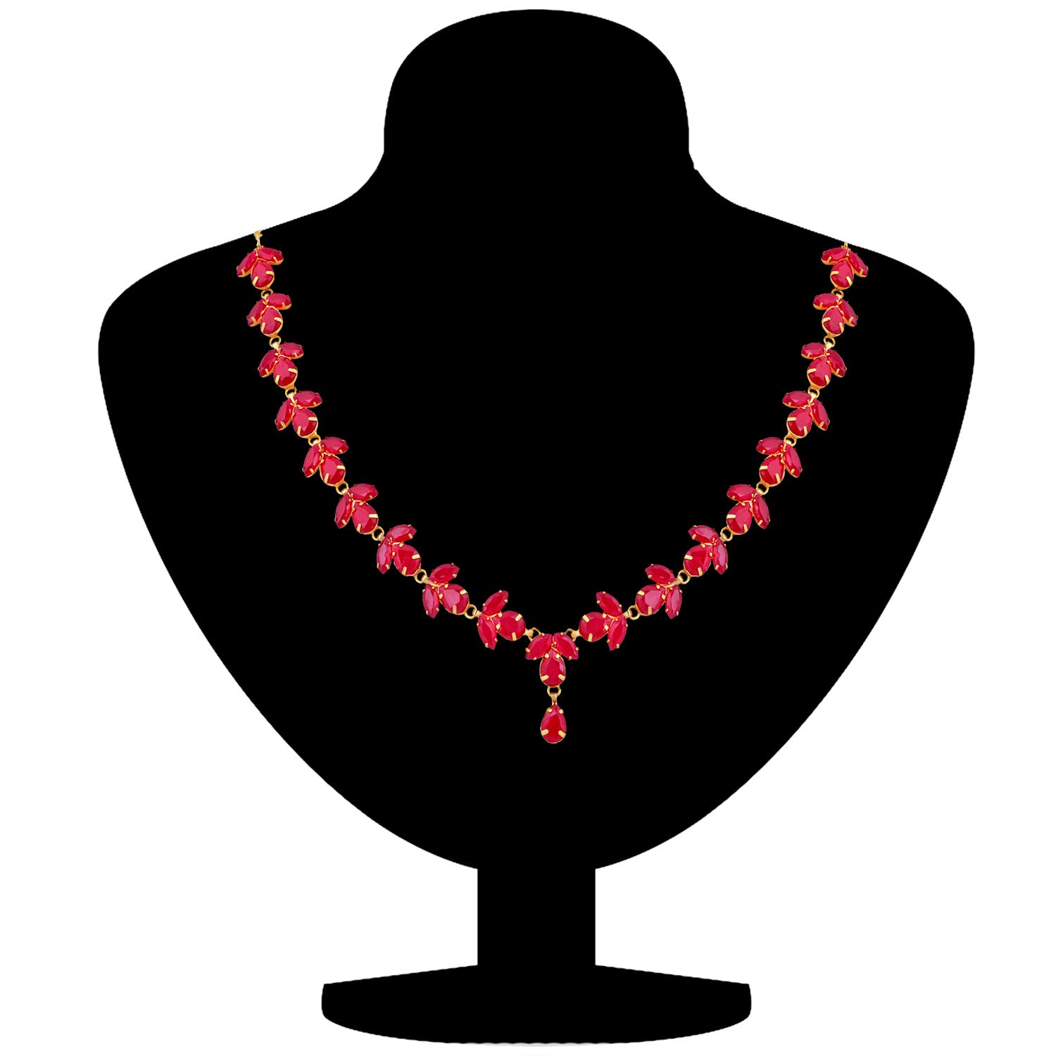 Elegant Designer Crystal Necklace