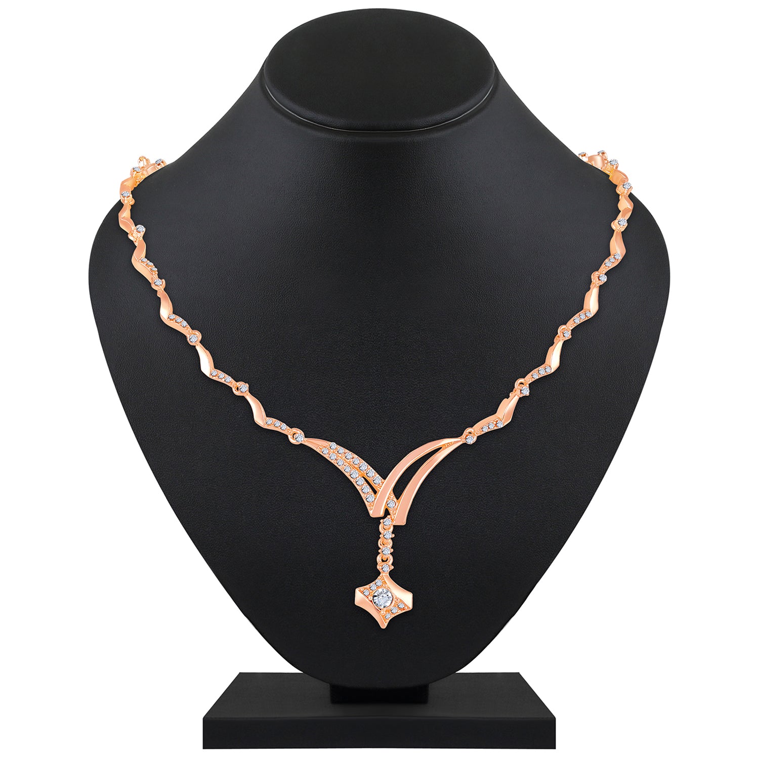 Dazzling Arc Necklace