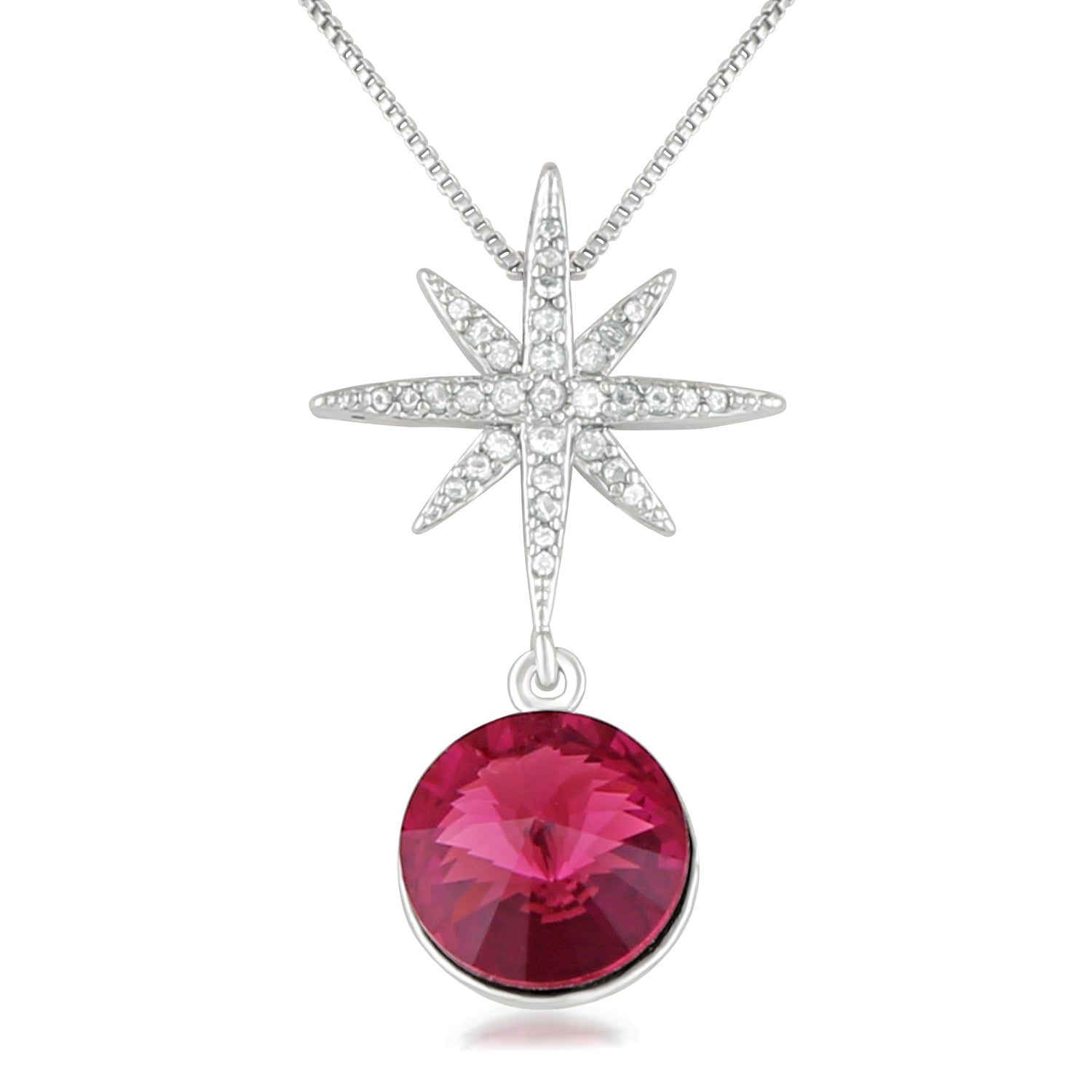 Designer Starry Cubic Zirconia Pendant