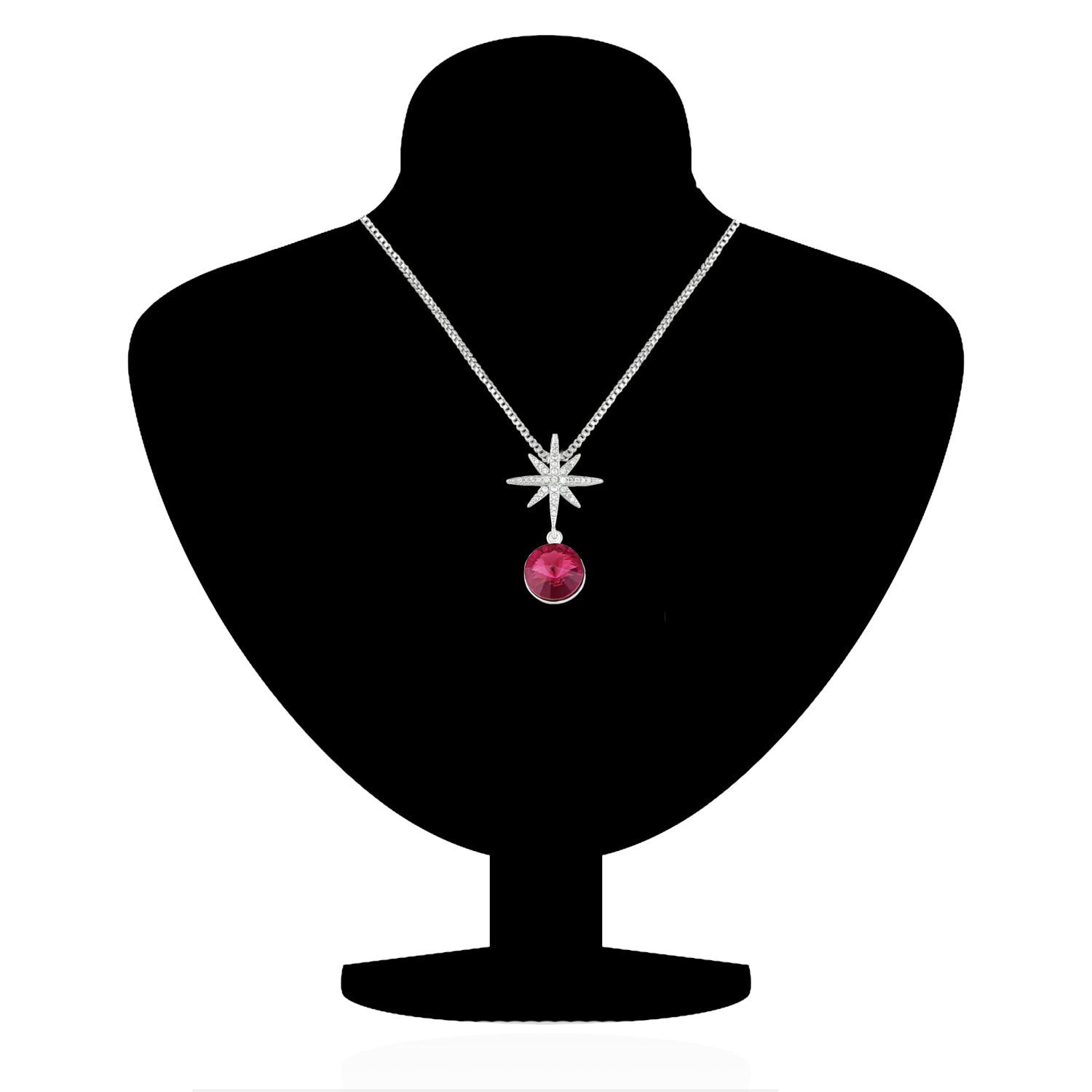 Designer Starry Cubic Zirconia Pendant