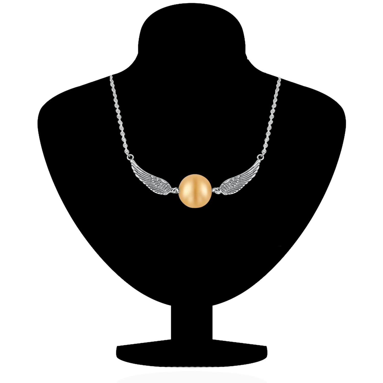 Trendy Stylish Snitch Pendant Necklace