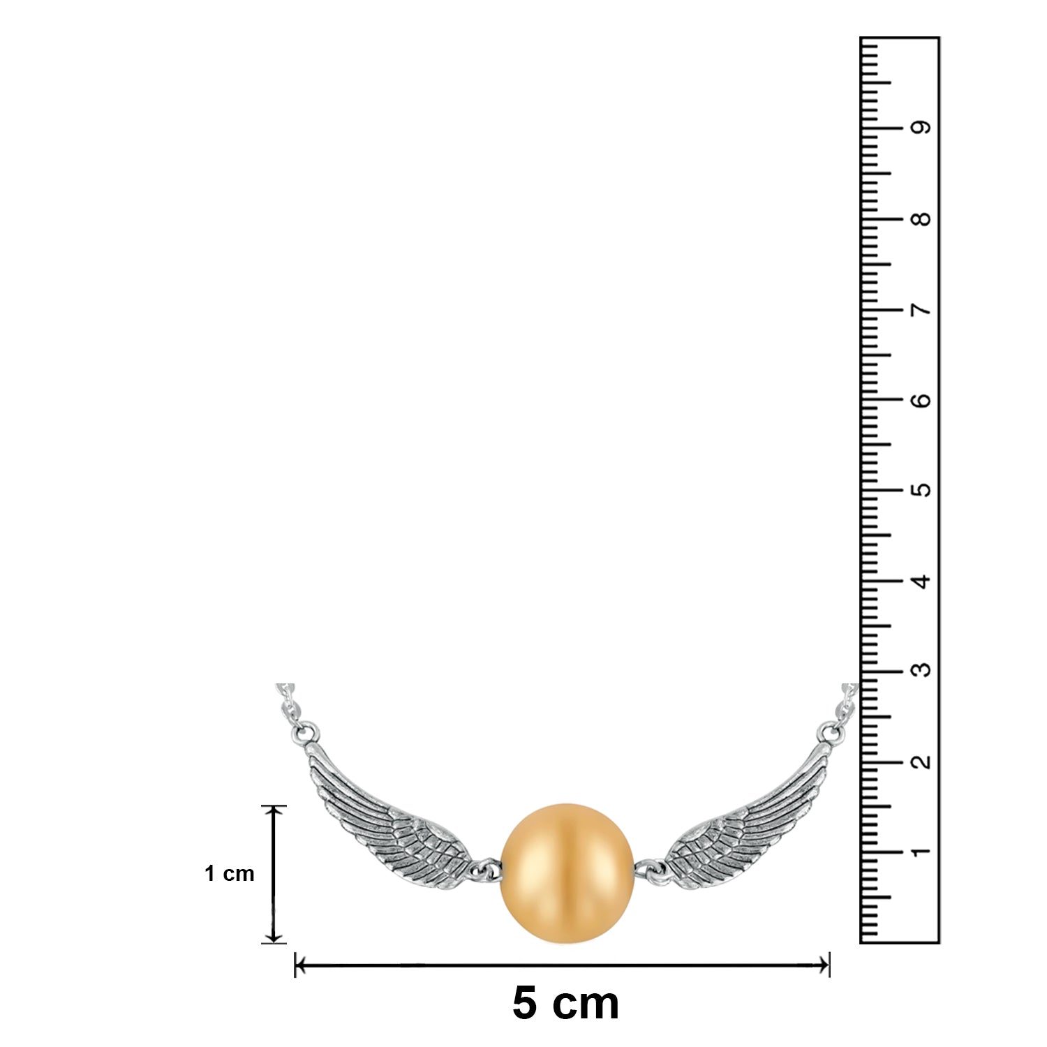 Trendy Stylish Snitch Pendant Necklace