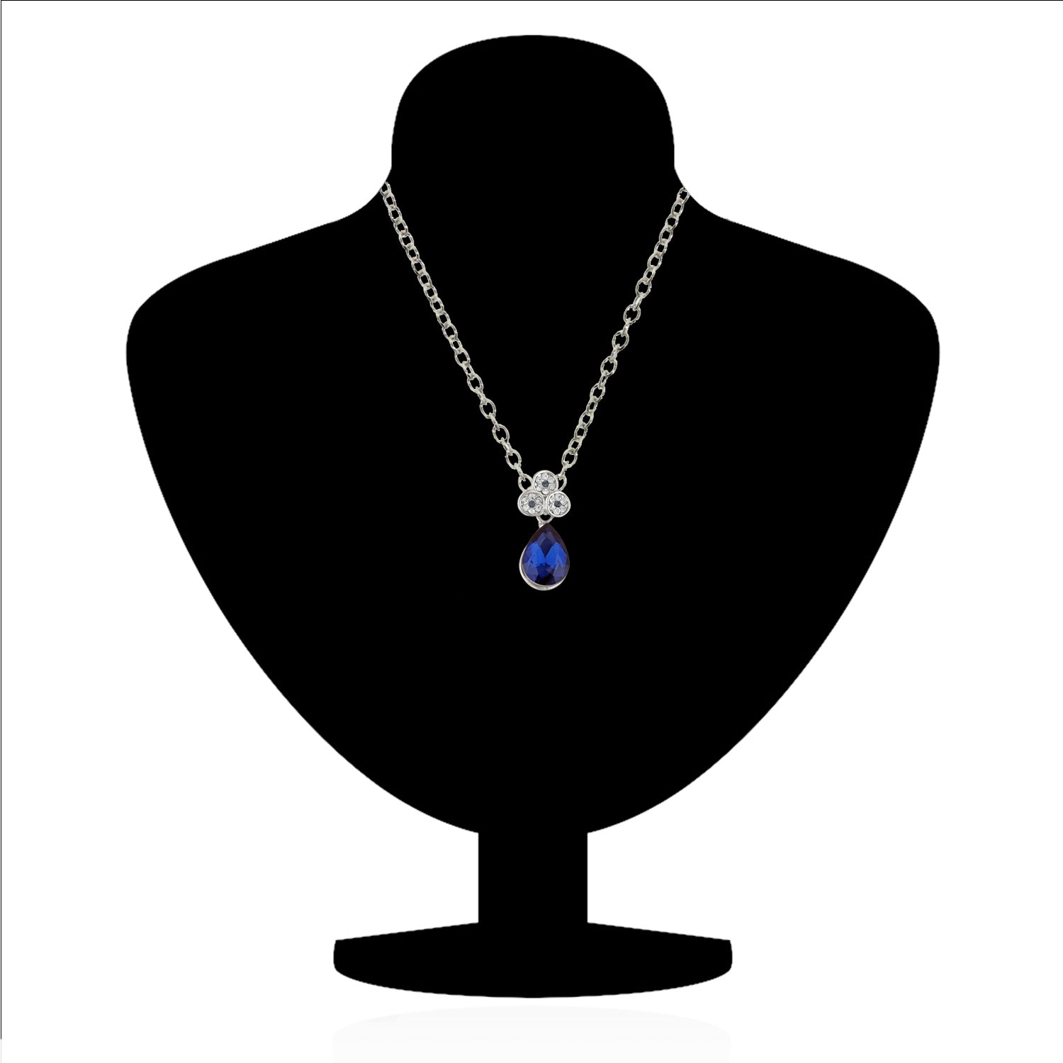 Teardrop Solitaire Pendant