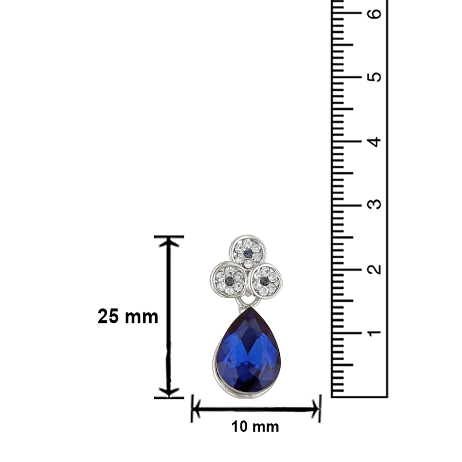 Teardrop Solitaire Pendant