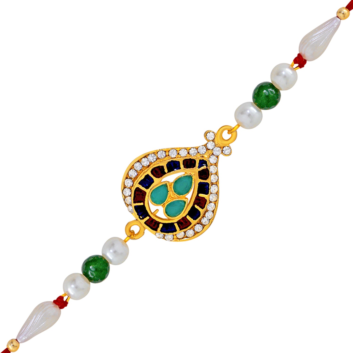 Glorious Crystal Rakhi