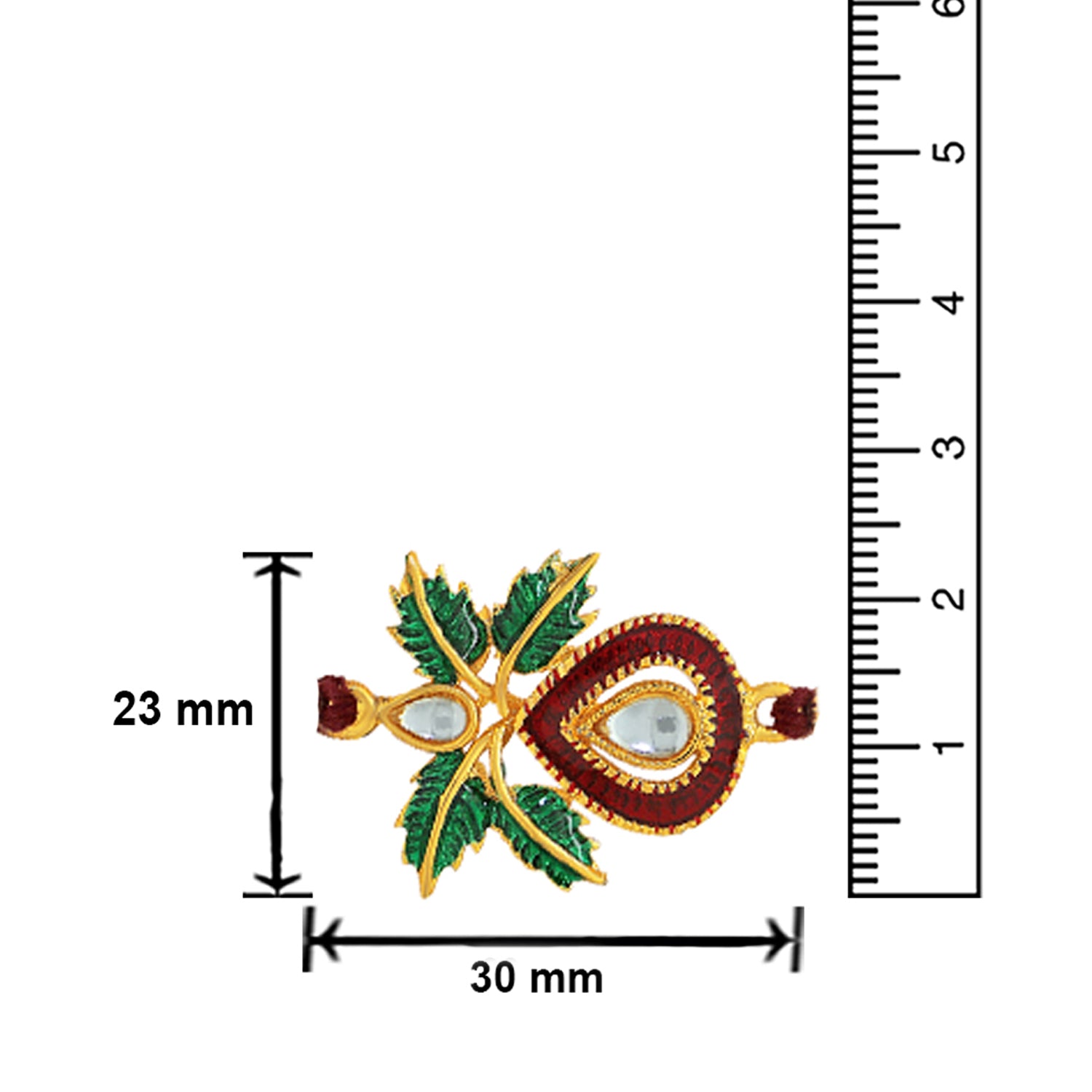 Leafy Designer Rakhi