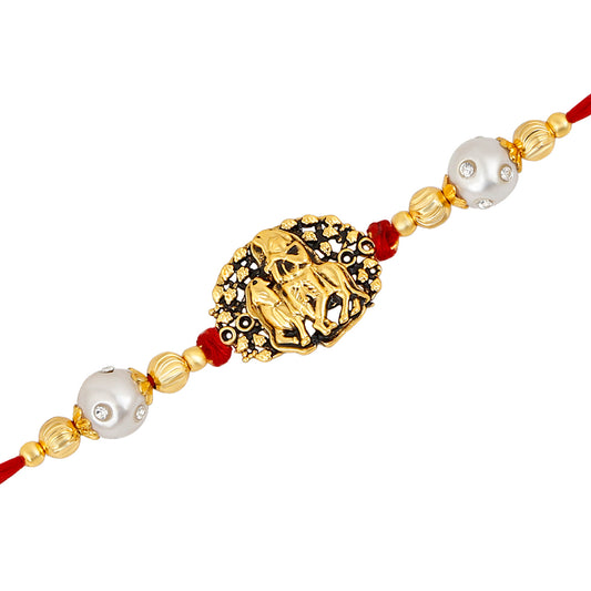 Exquisite Lord Krishna Rakhi Bracelet