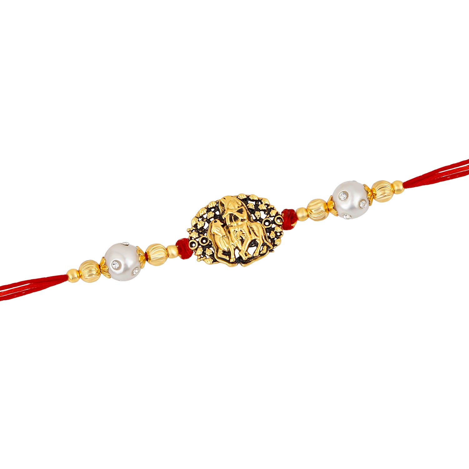 Exquisite Lord Krishna Rakhi Bracelet