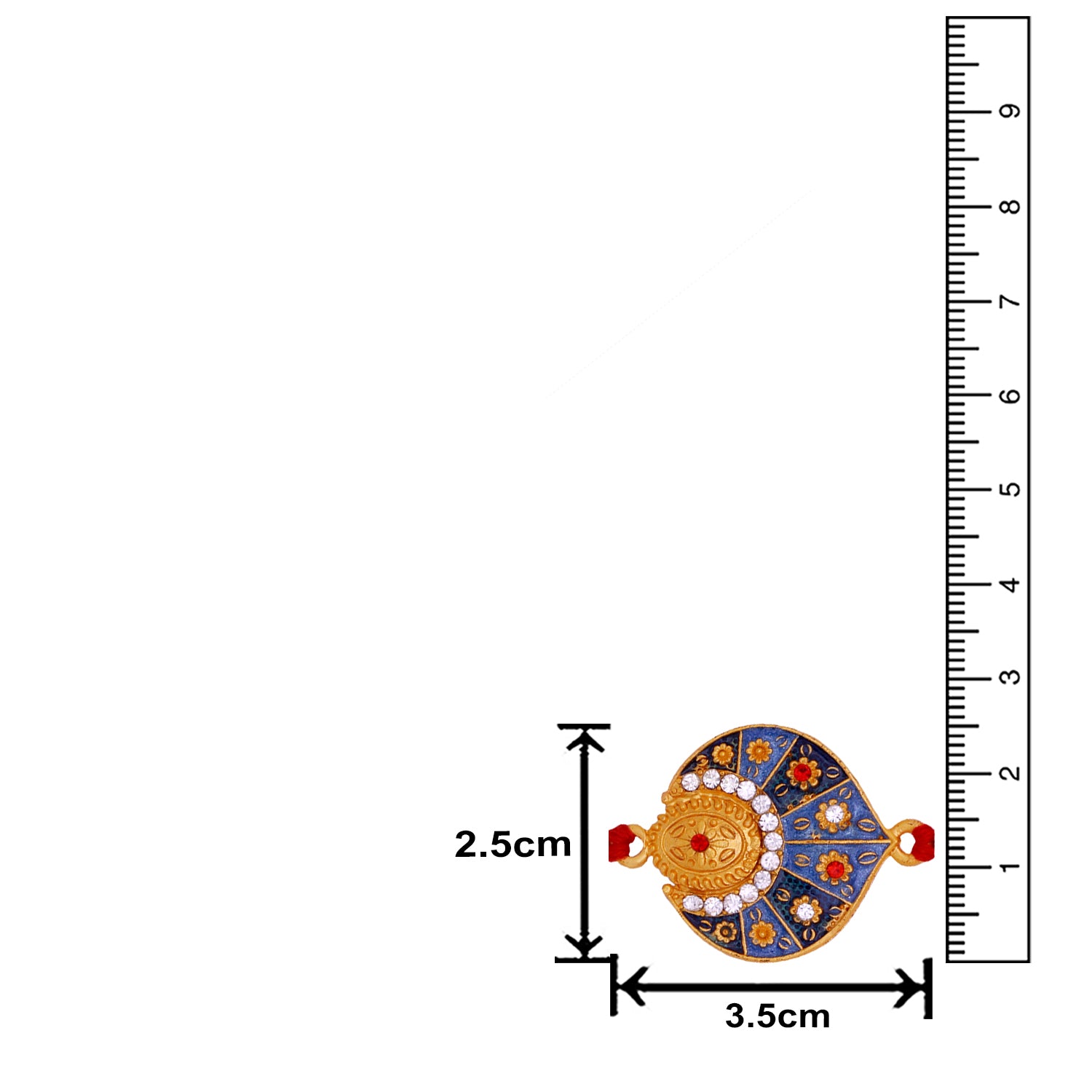 Exclusive Designer Meenakari Work Rakhi