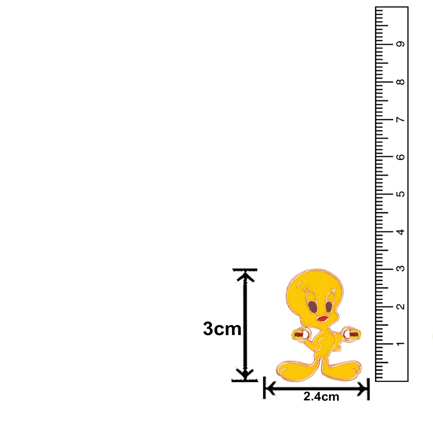 Cartoon Meenakari Work Enamel Rakhi for Kids Childerns