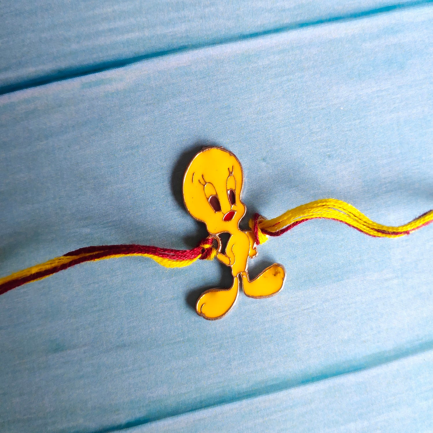 Cartoon Meenakari Work Enamel Rakhi for Kids Childerns