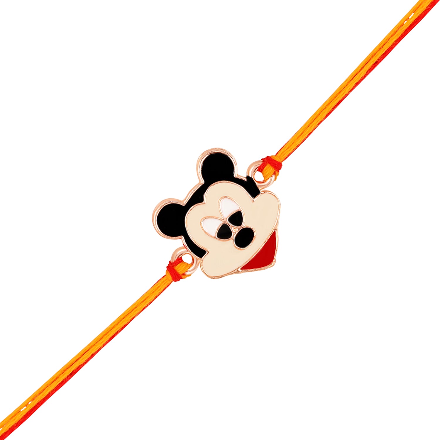 Cartoon Meenakari Work Enamel Rakhi for Kids