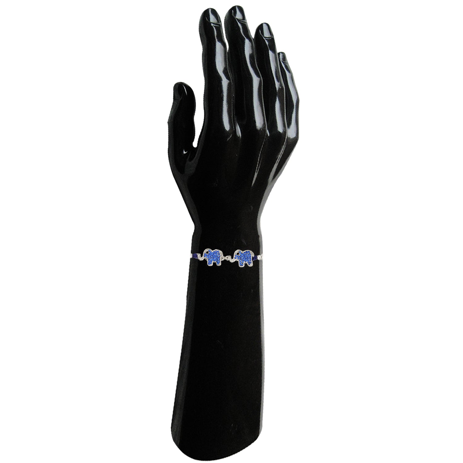 Dual Elephant Shape Rakhi