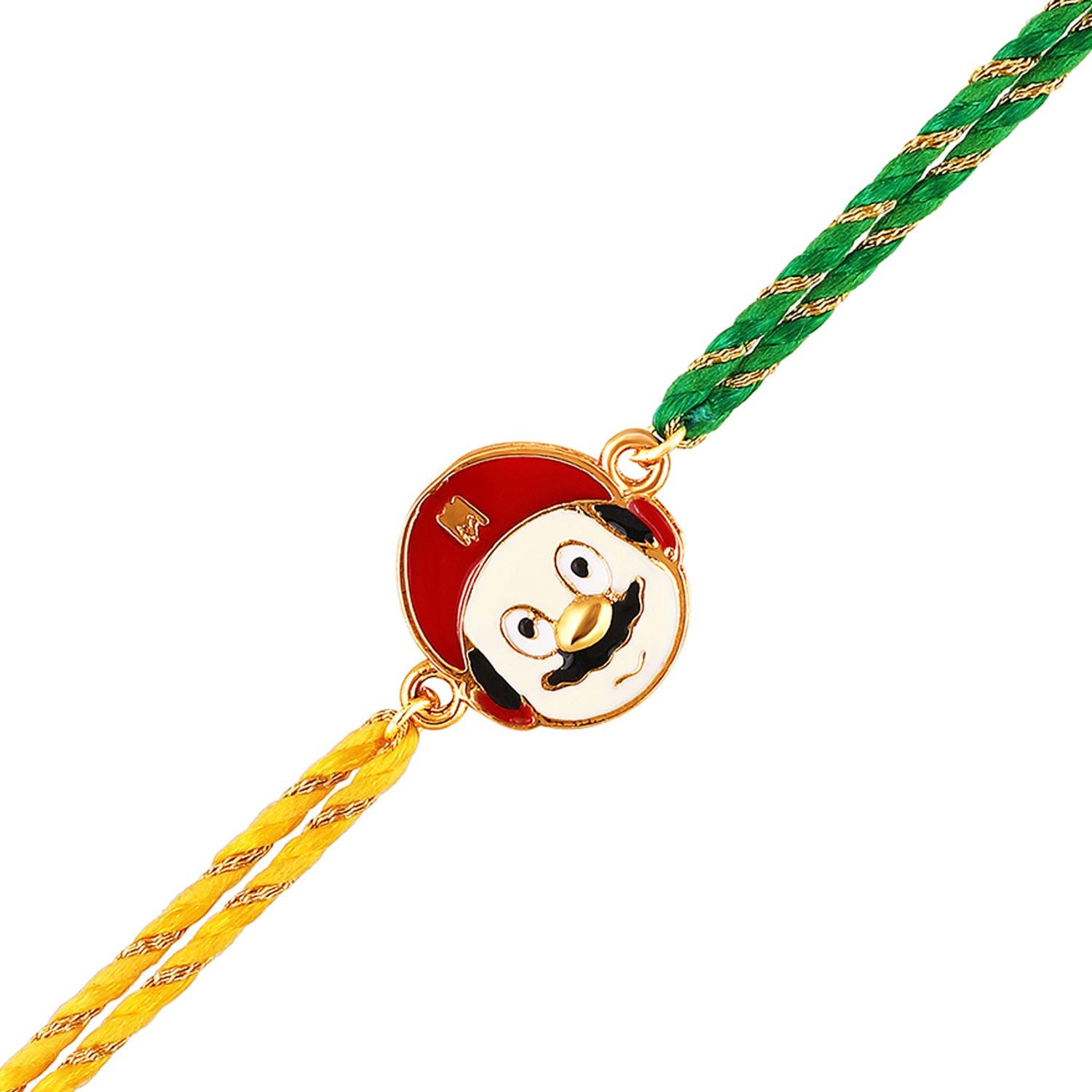 Meena Work Enameled Cartoon Rakhi