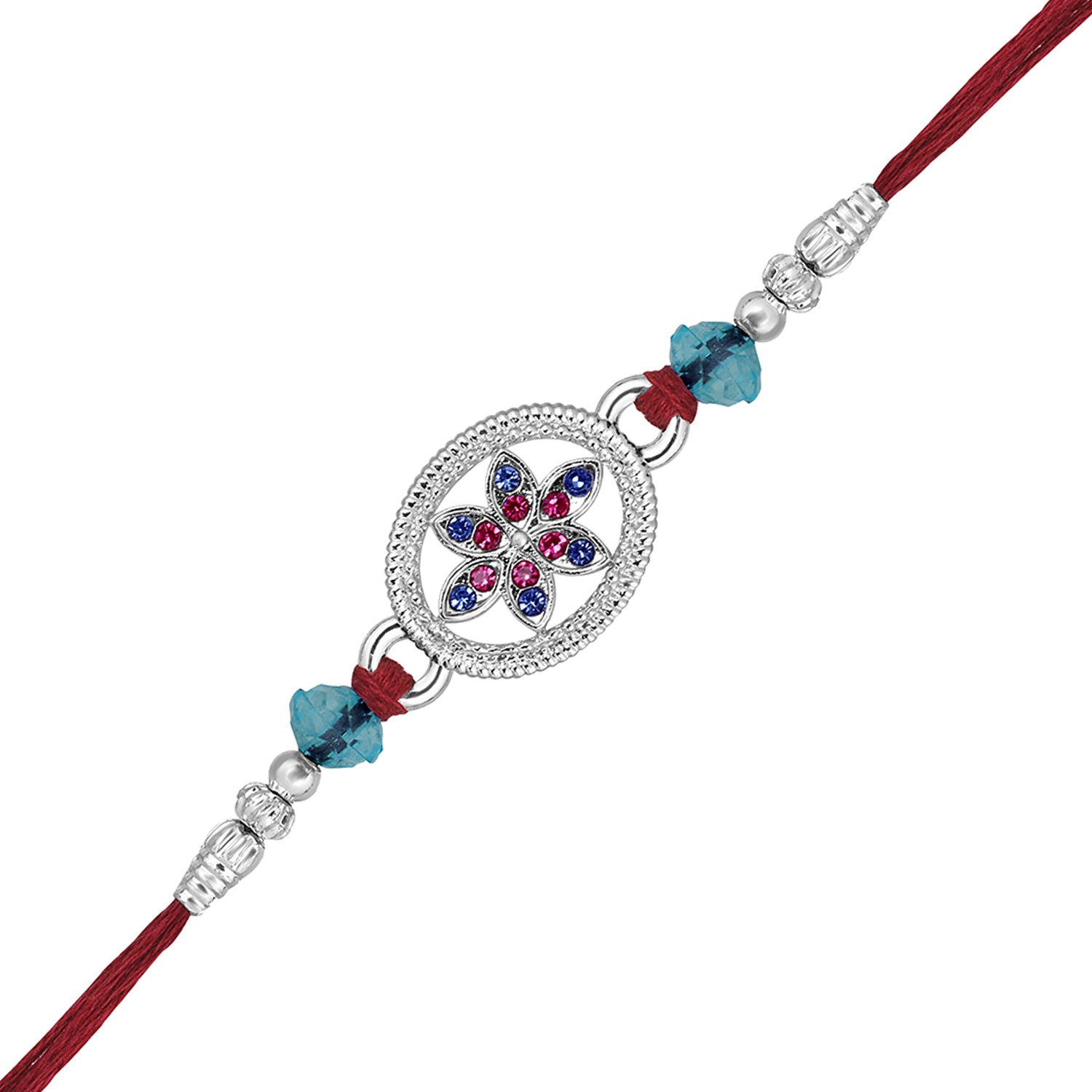 Floral Stued Rakhi