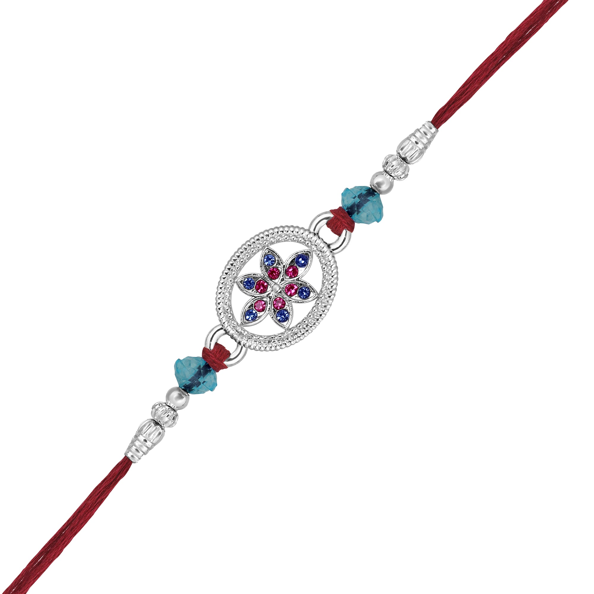 Floral Stued Rakhi