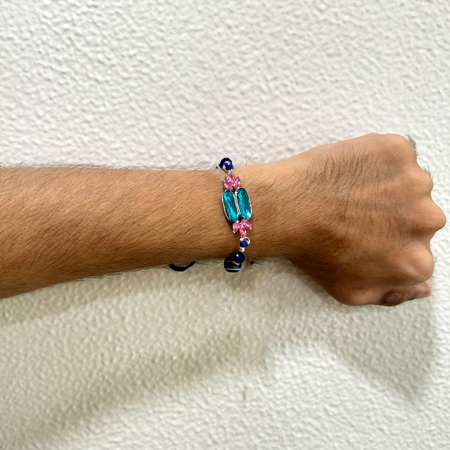 Simple and Classic Evil Eye Bhaiya Rakhi