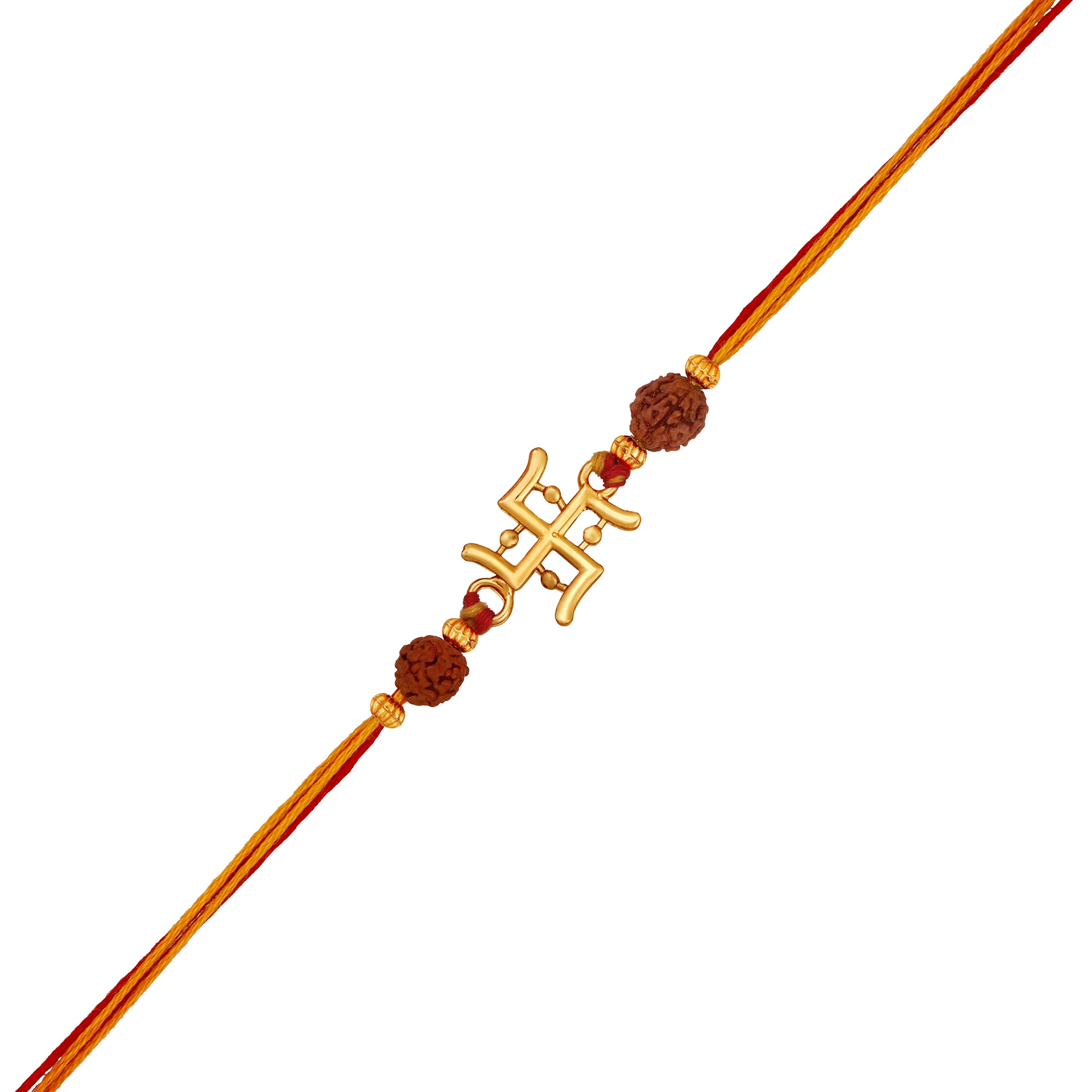 Swastik and Rudraksha Bhaiya Rakhi