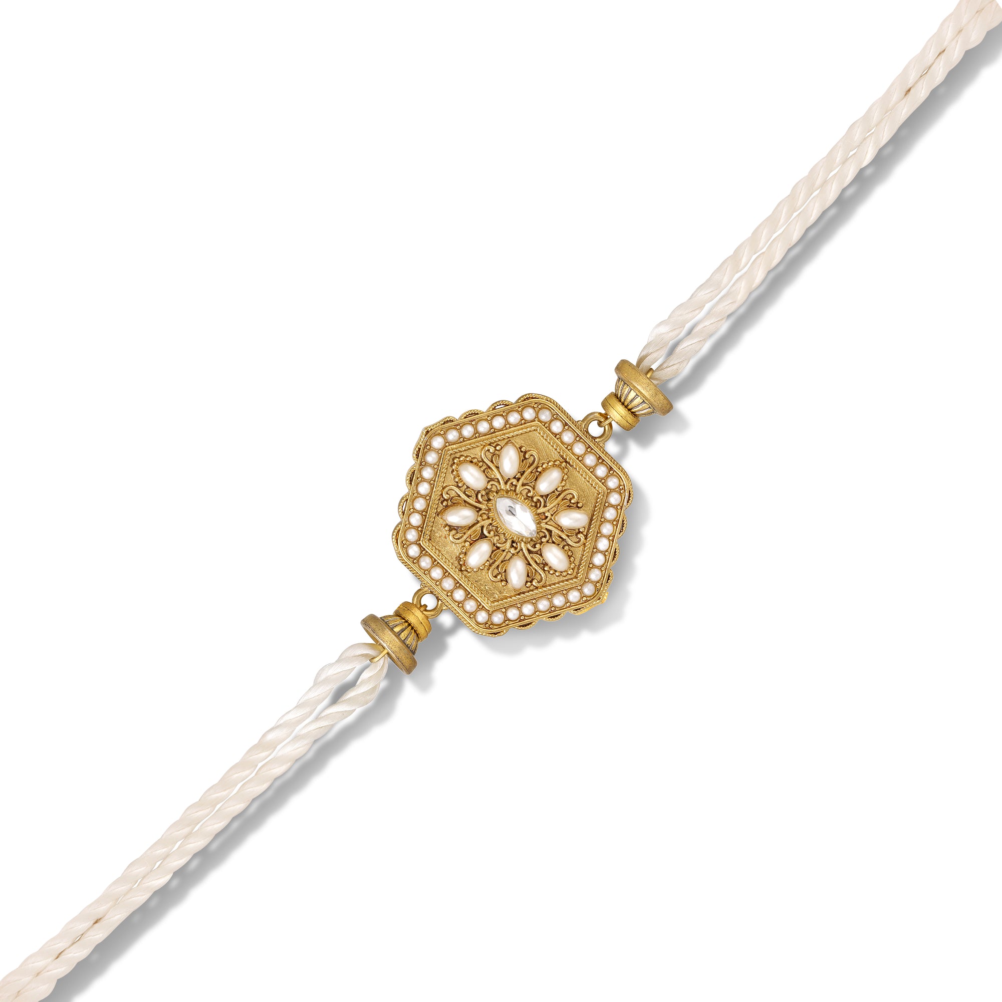 Royal Hexagonal Rakhi for Brother
