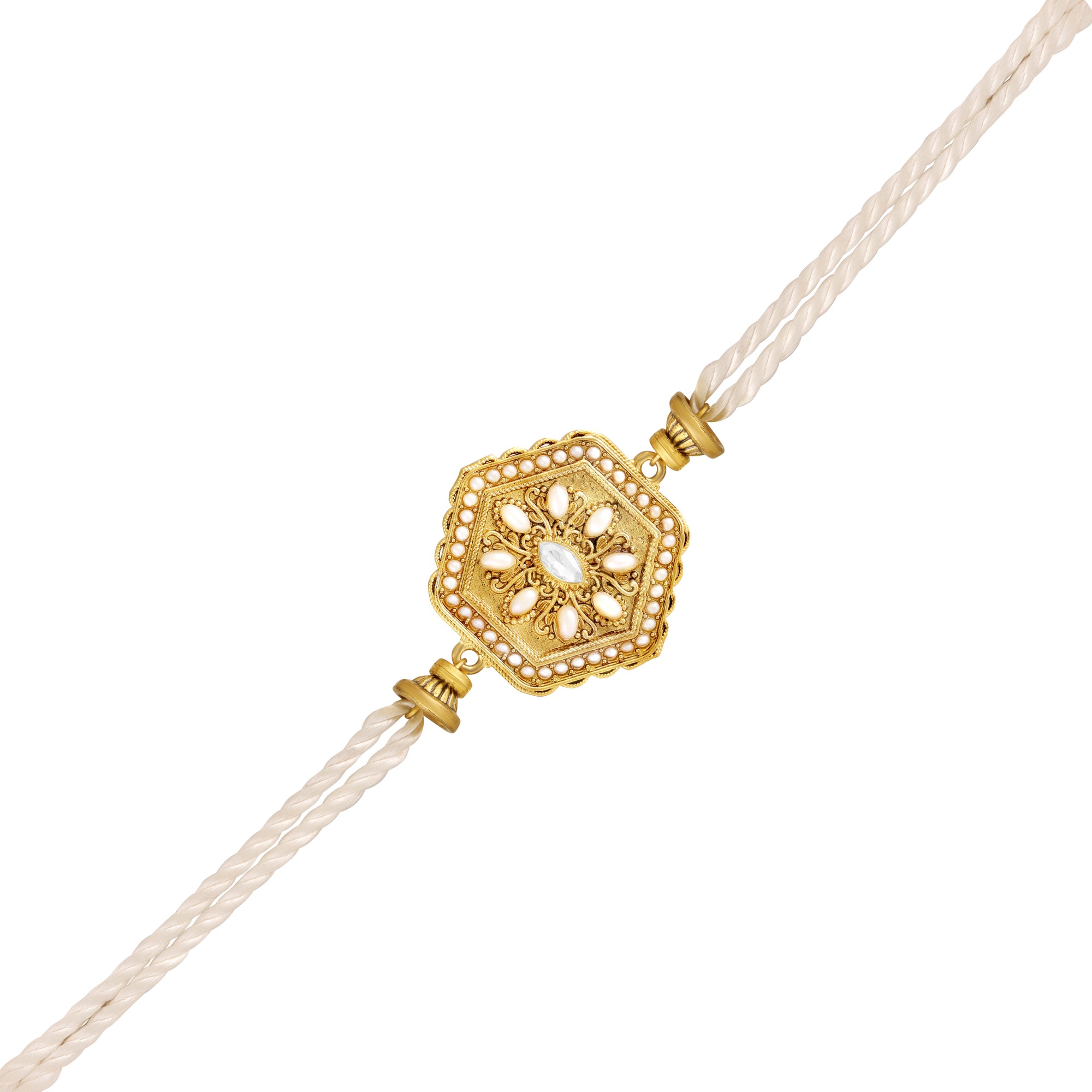 Royal Hexagonal Rakhi for Brother