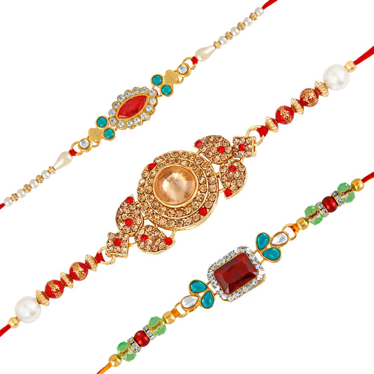 Combo of Designer Rakhi Bracelet