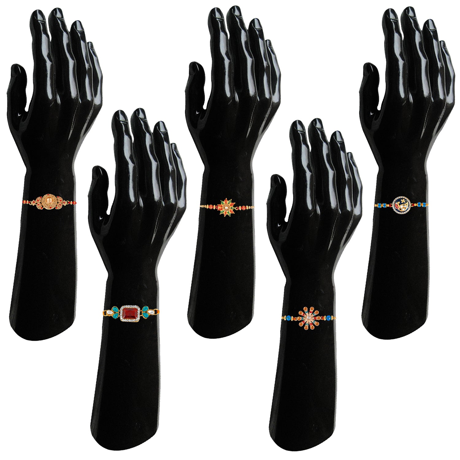 Combo of Designer Rakhi Bracelet