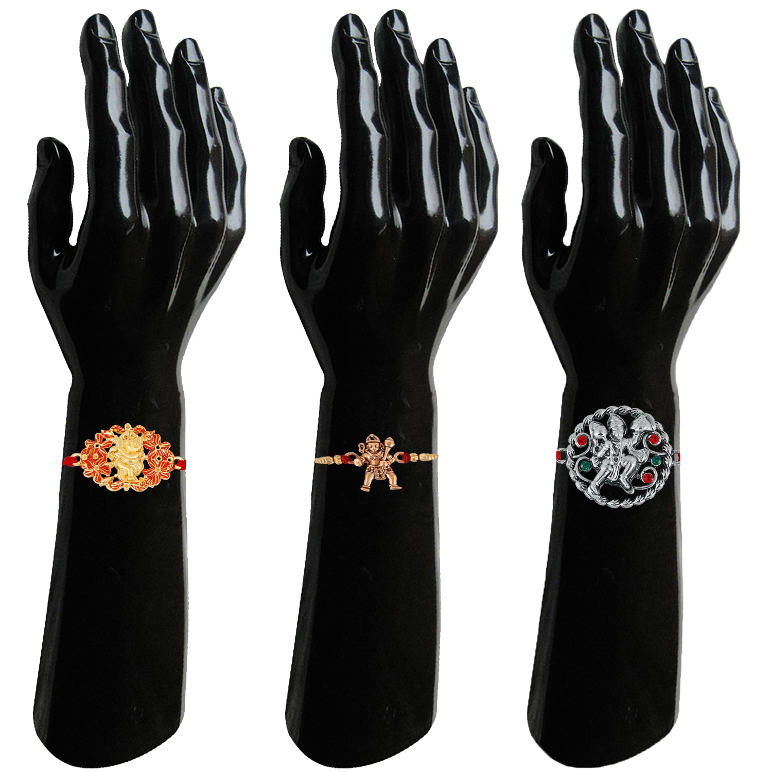 Combo of Lord Hanuman and Ganesha Rakhis