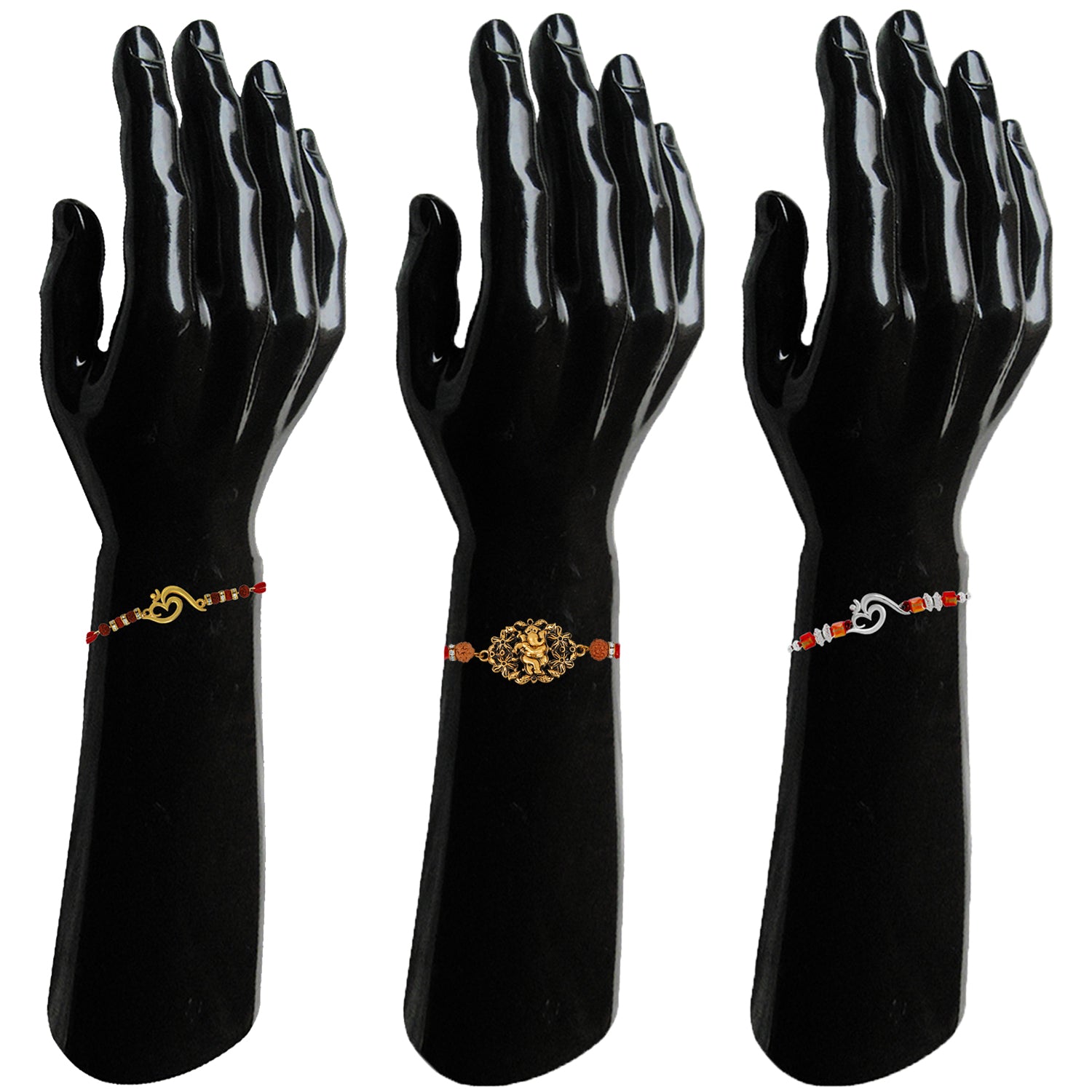 Combo of Om and Ganesha Rakhis