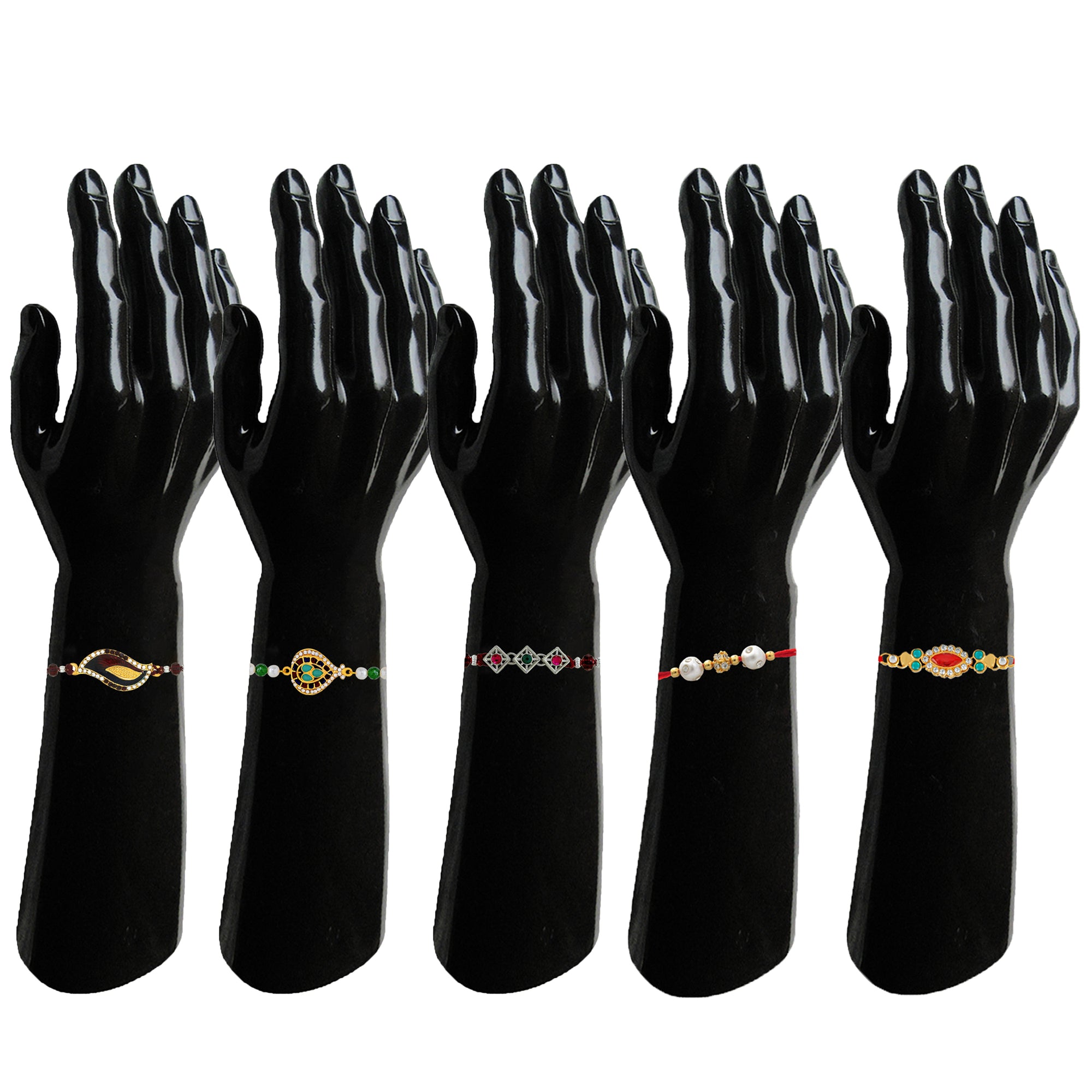 Pack of 5 Rakhshabandhan Designer Rakhi (Bracelet)