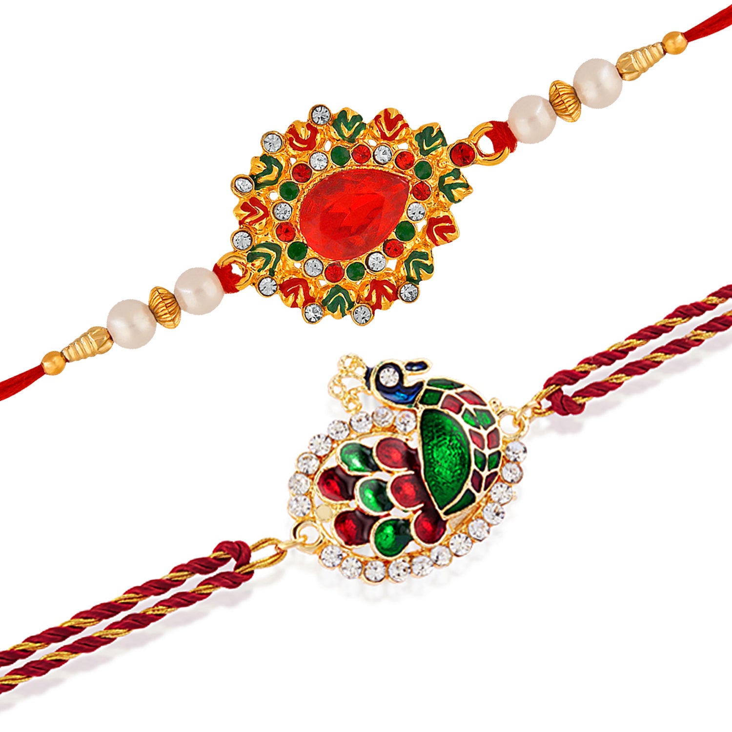 Designer Peacock Rakhi's